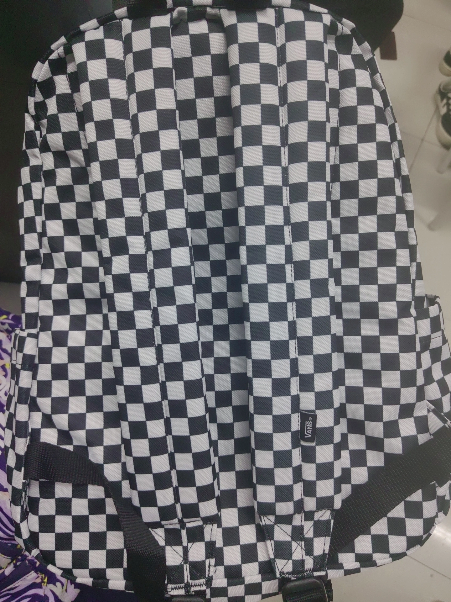 custom review-VANS Полиэстер Рюкзак Стандартный (Standard) Унисекс Черный Белый