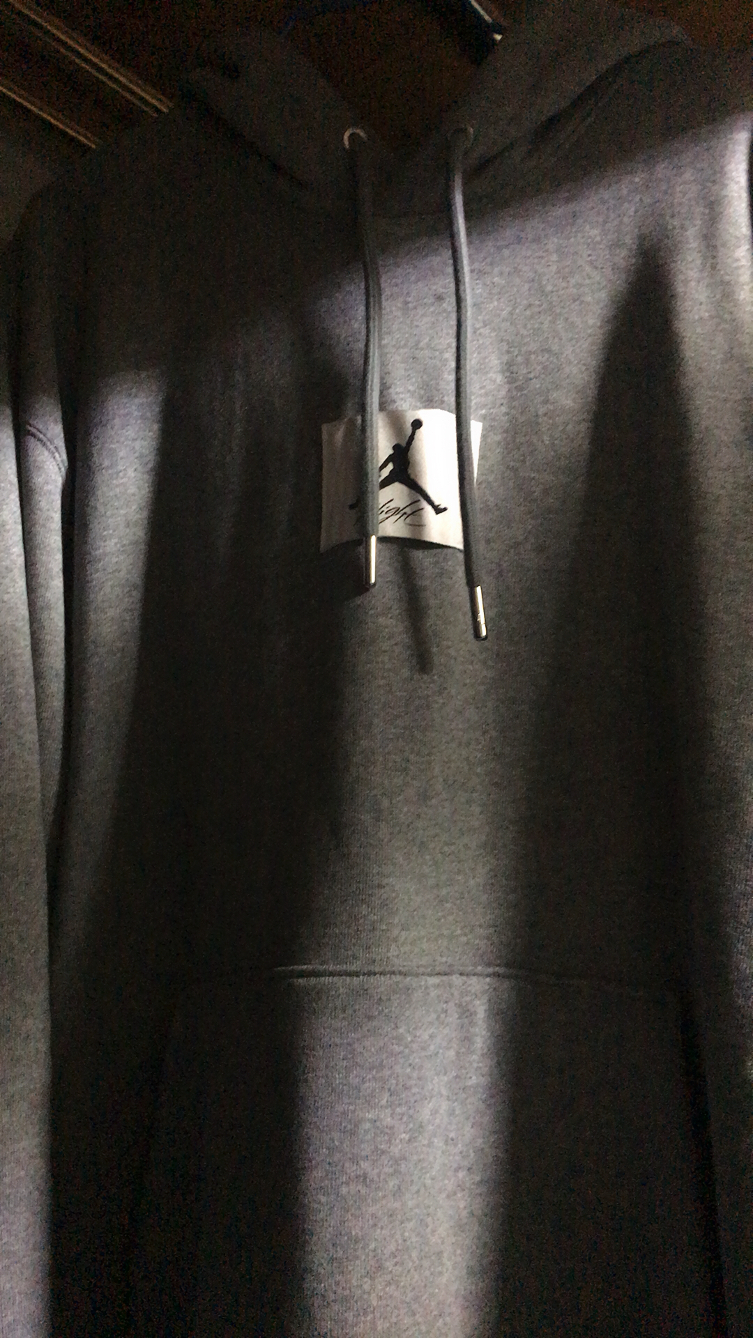 custom review-Джордан Gray Fleece-Lined Men's Sweatshirts