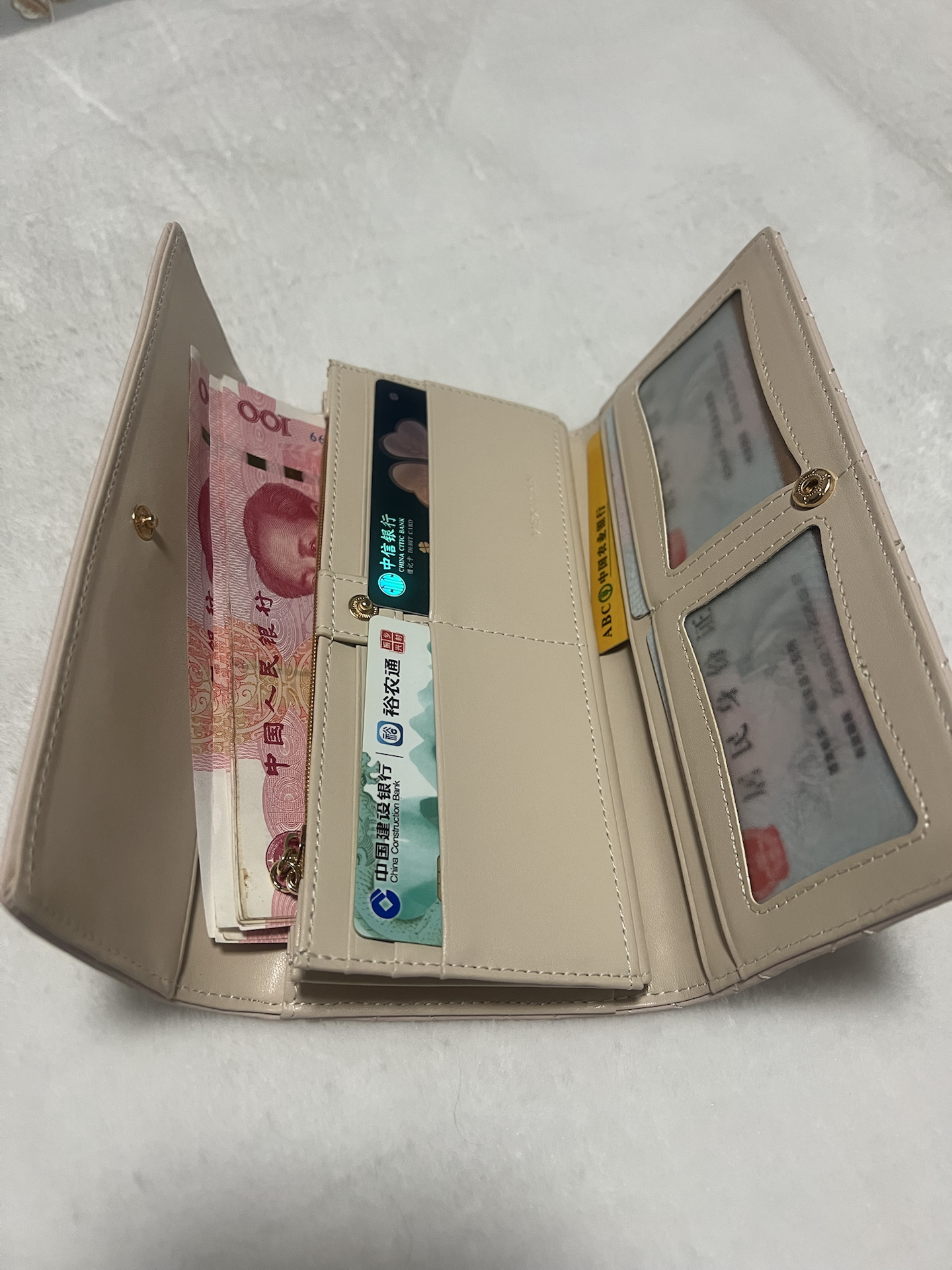 米白色|多卡位钱包💰