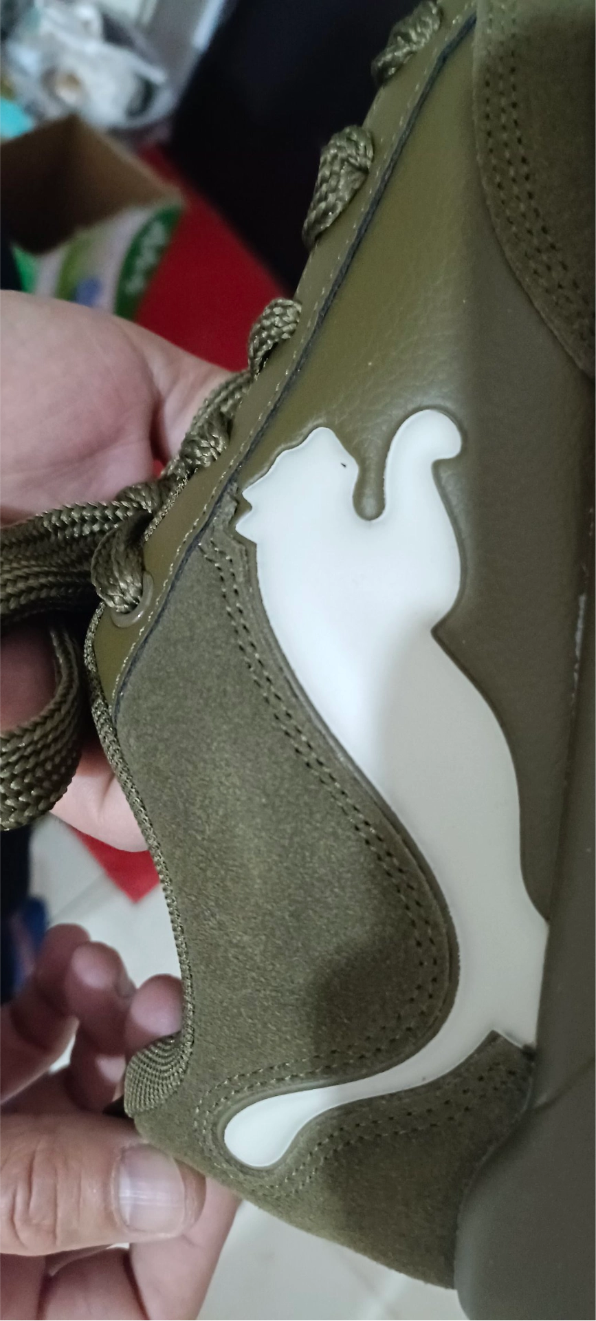 custom review-PUMA Park Lifestyle Устойчивые к истиранию низкие кроссовки для скейтбординга унисекс армейского зеленого цвета