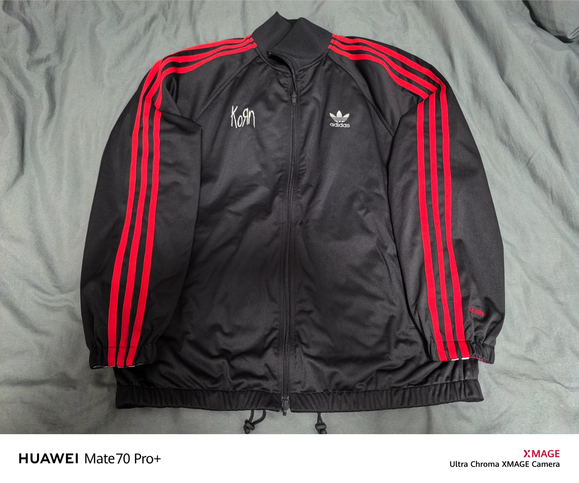 custom review-Adidas Originals x KORN TRACK TOPadidas X KORN FW24 Куртки Пальто Унисекс Черный