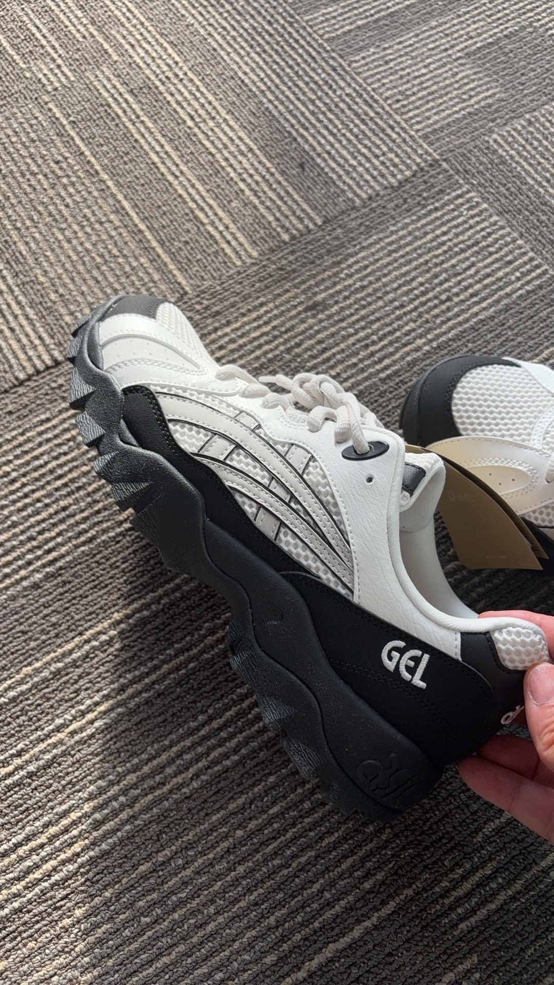 custom review-Asics Gel Truck Износостойкая и Легкая Низкий Верх Повседневная Обувь Унисекс Черная