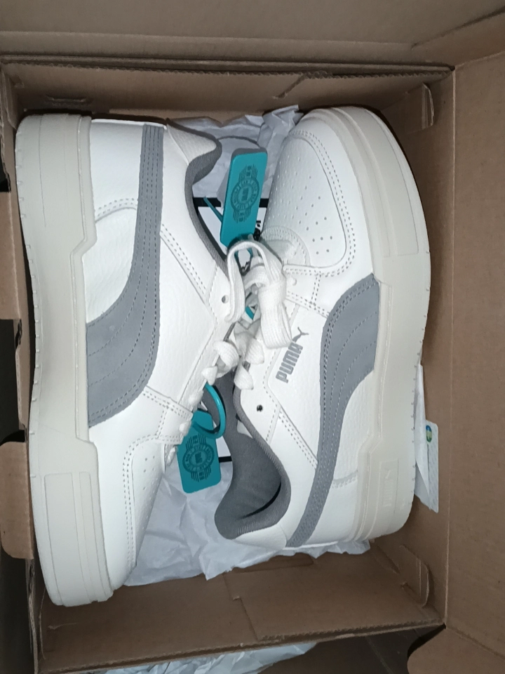 custom review-PUMA Ca Pro Low Топ Скейтборд Кроссовки Унисекс Белый Серый