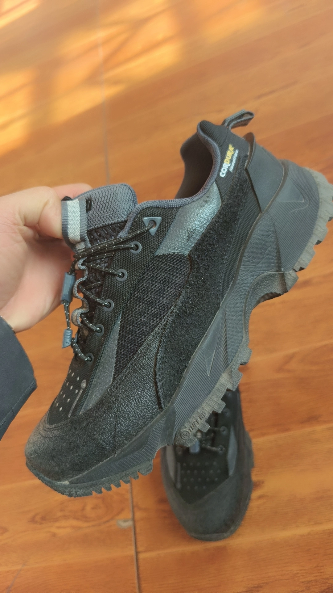 custom review-Лайнер Outdoor CF Tracing Wild Xingshan PRO Амортизация Водонепроницаемый Низкий Топ Повседневная Обувь Мужская Черный