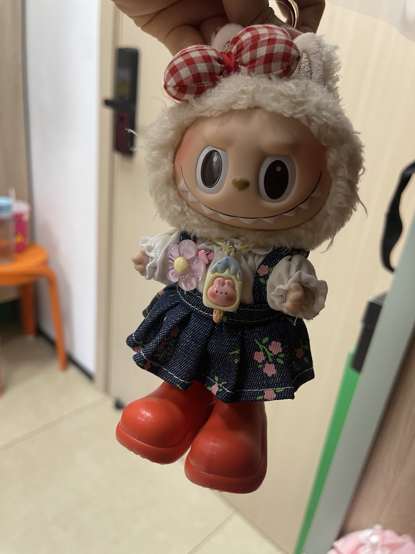 custom review-Beys Джокер Обувь Милый стиль Лень Повседневный стиль Ботильоны Женские Красные