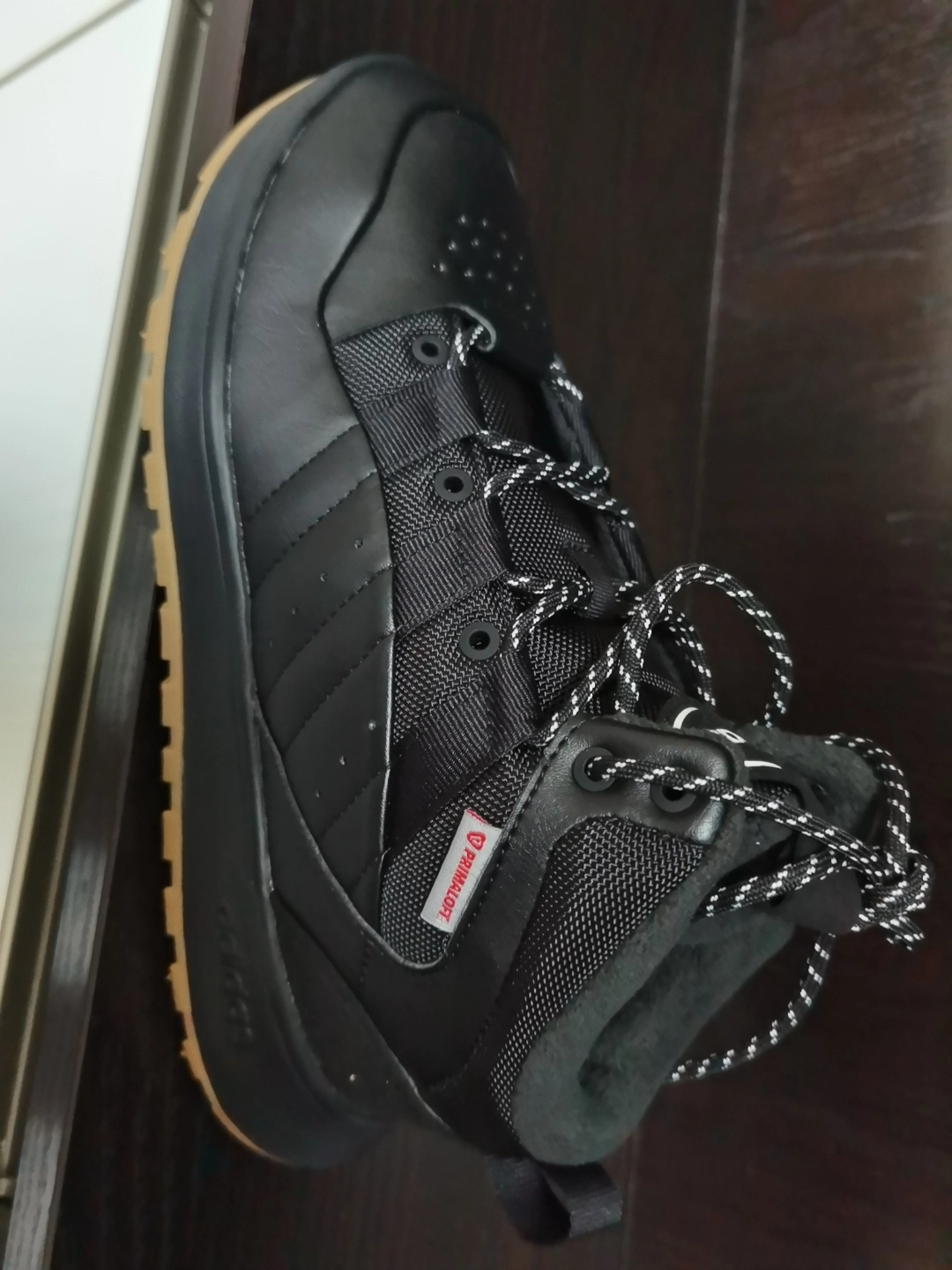 custom review-Adidas Fusion Storm Slip-Resistant Thermal MID Top Винтажные баскетбольные кроссовки Унисекс Черный