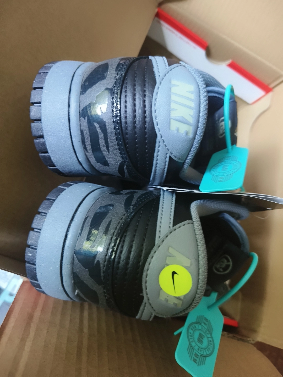 custom review-Nike Dunk Slip-Resistant Abrasion-Resistant Low-Top Скейтборд Кроссовки Мужские Черные