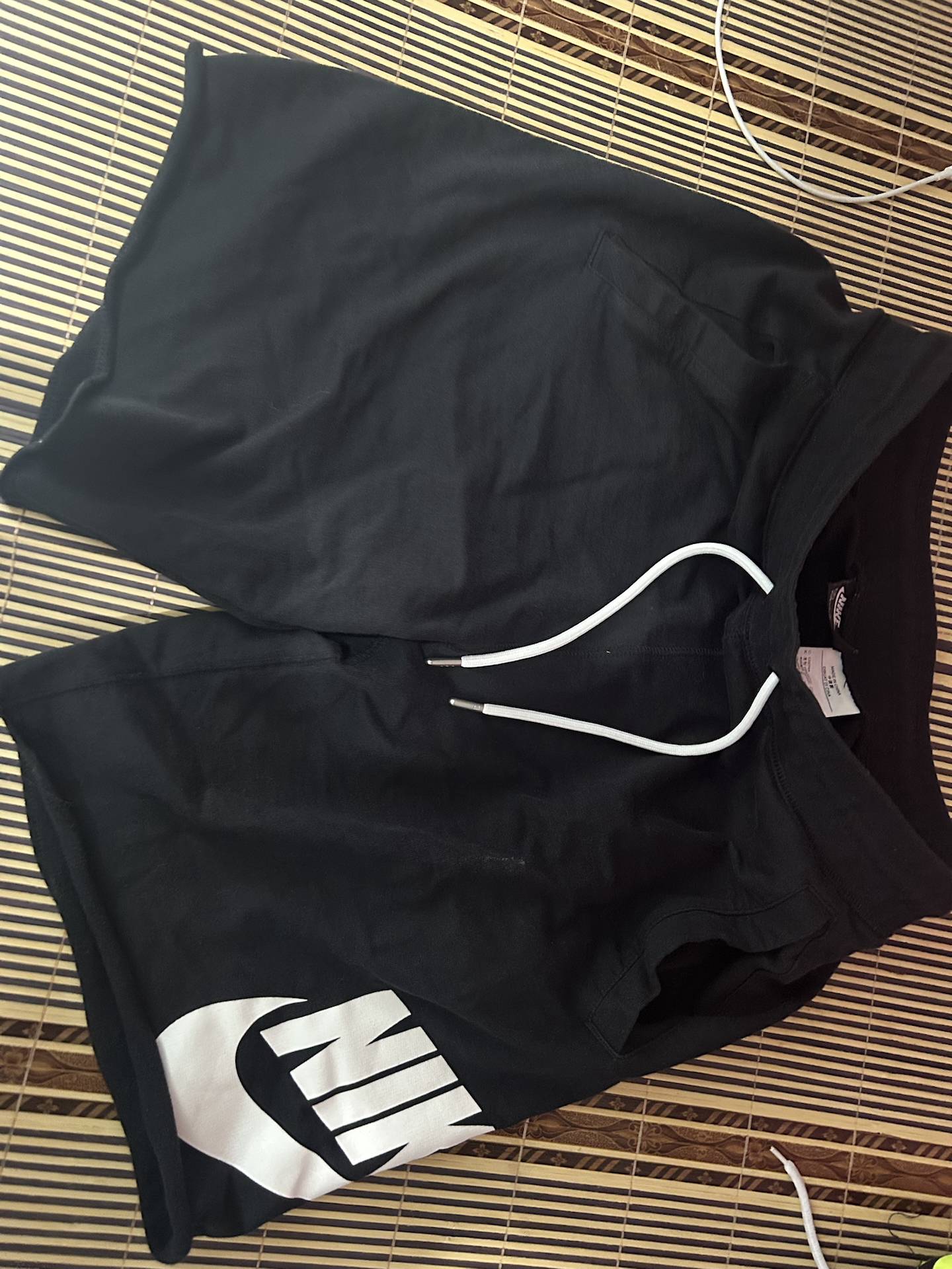 custom review-Nike Sportswear Повседневные шорты Мужские Черные