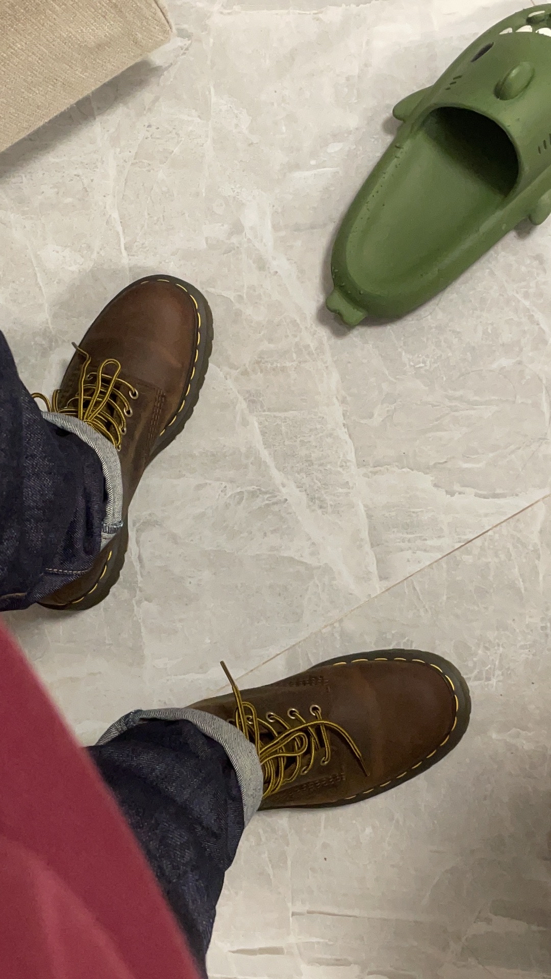 custom review-Dr.Martens 1460 Short Martin Boot Unisex Dark Brown