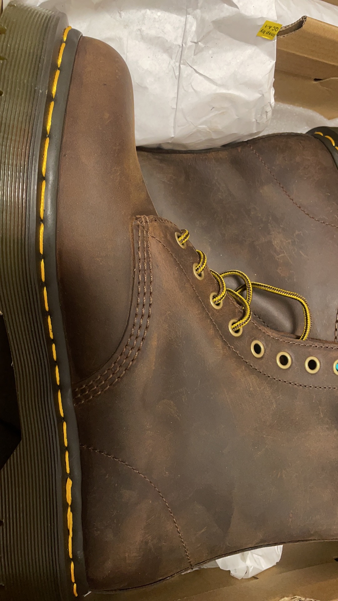 custom review-Dr.Martens 1460 Short Martin Boot Unisex Dark Brown