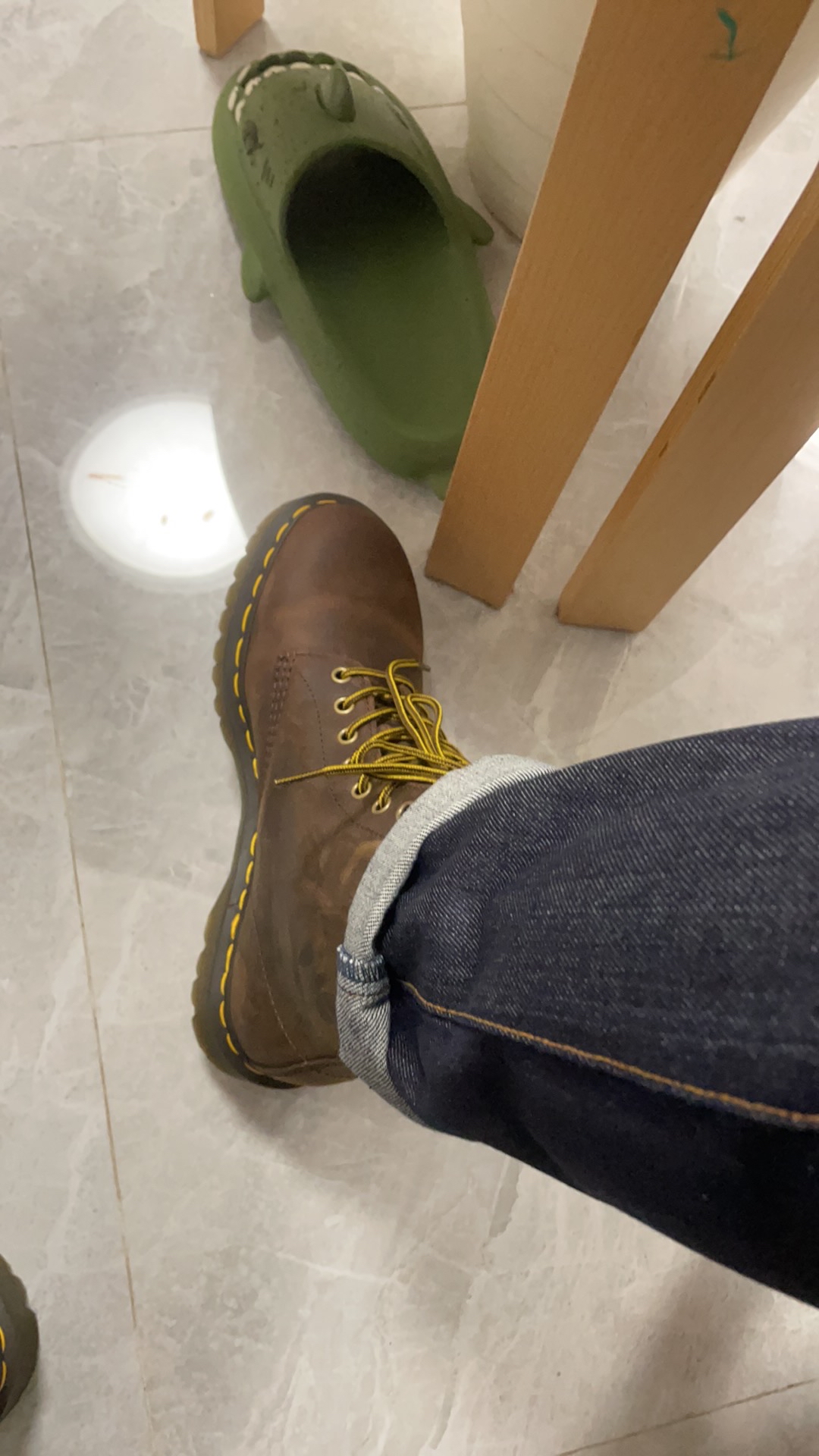 custom review-Dr.Martens 1460 Short Martin Boot Unisex Dark Brown