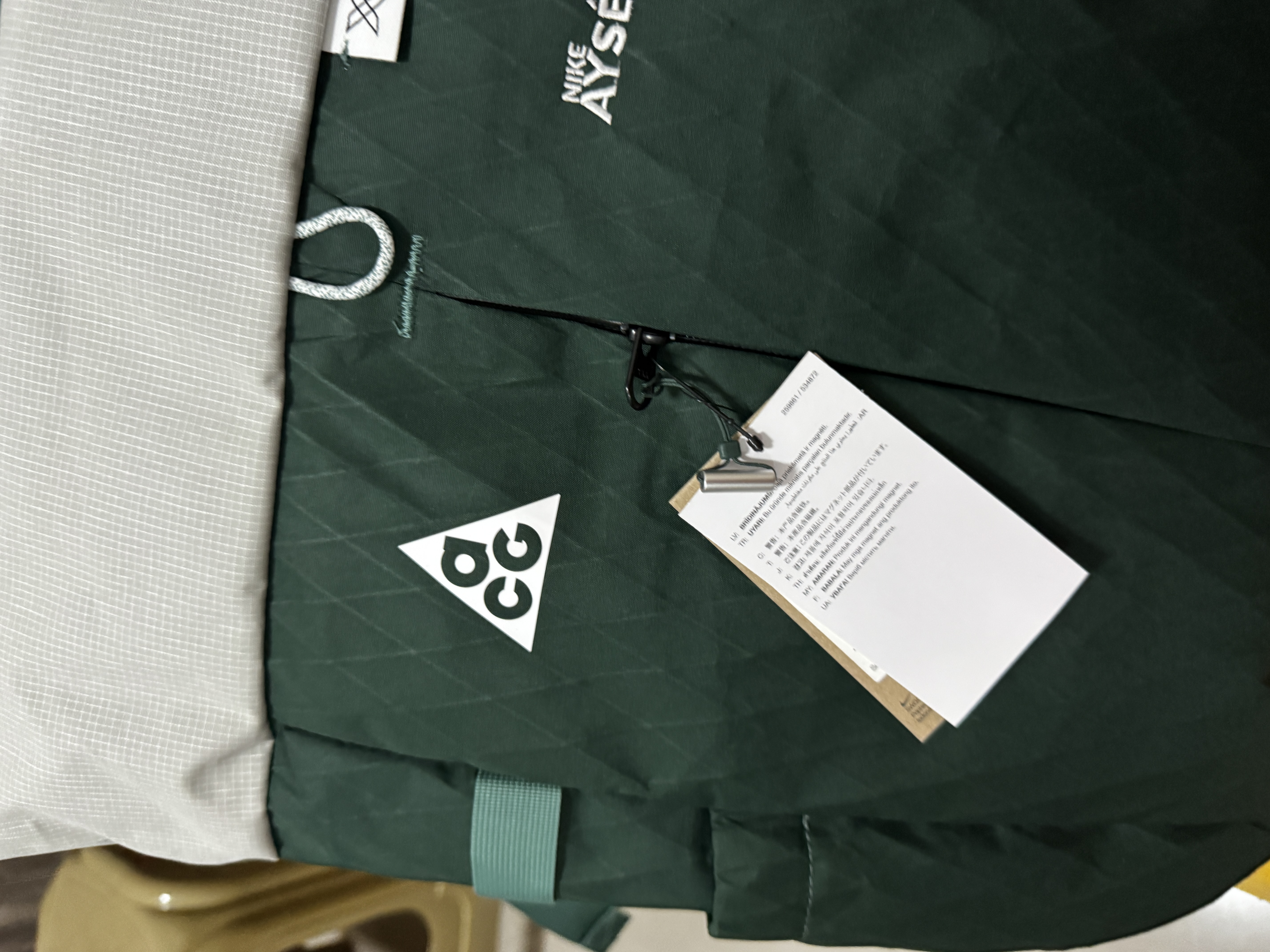 custom review-Nike Полиэстер Рюкзак Стандартный (Standard) Мужской Зеленый