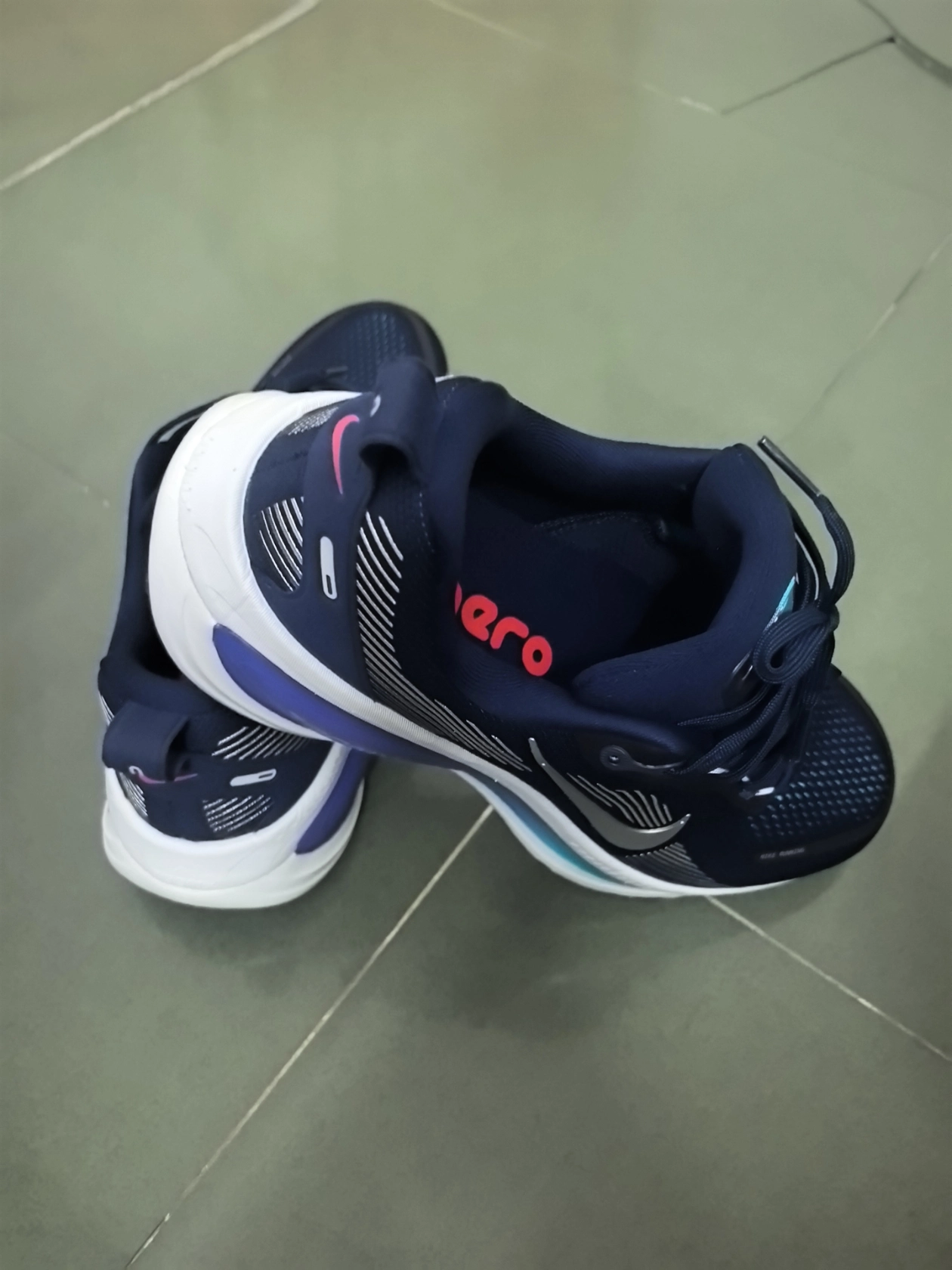 custom review-Nike Vomero 18 Slip-Resistant Abrasion-Resistant Breathable Low-Top Casual Running Shoes Men's Blue Найк Вомеро 18 Противоскользящий Устойчивый к Износу Дышащий Низкий Топ Повседневные Беговые Кроссовки Мужские Синие