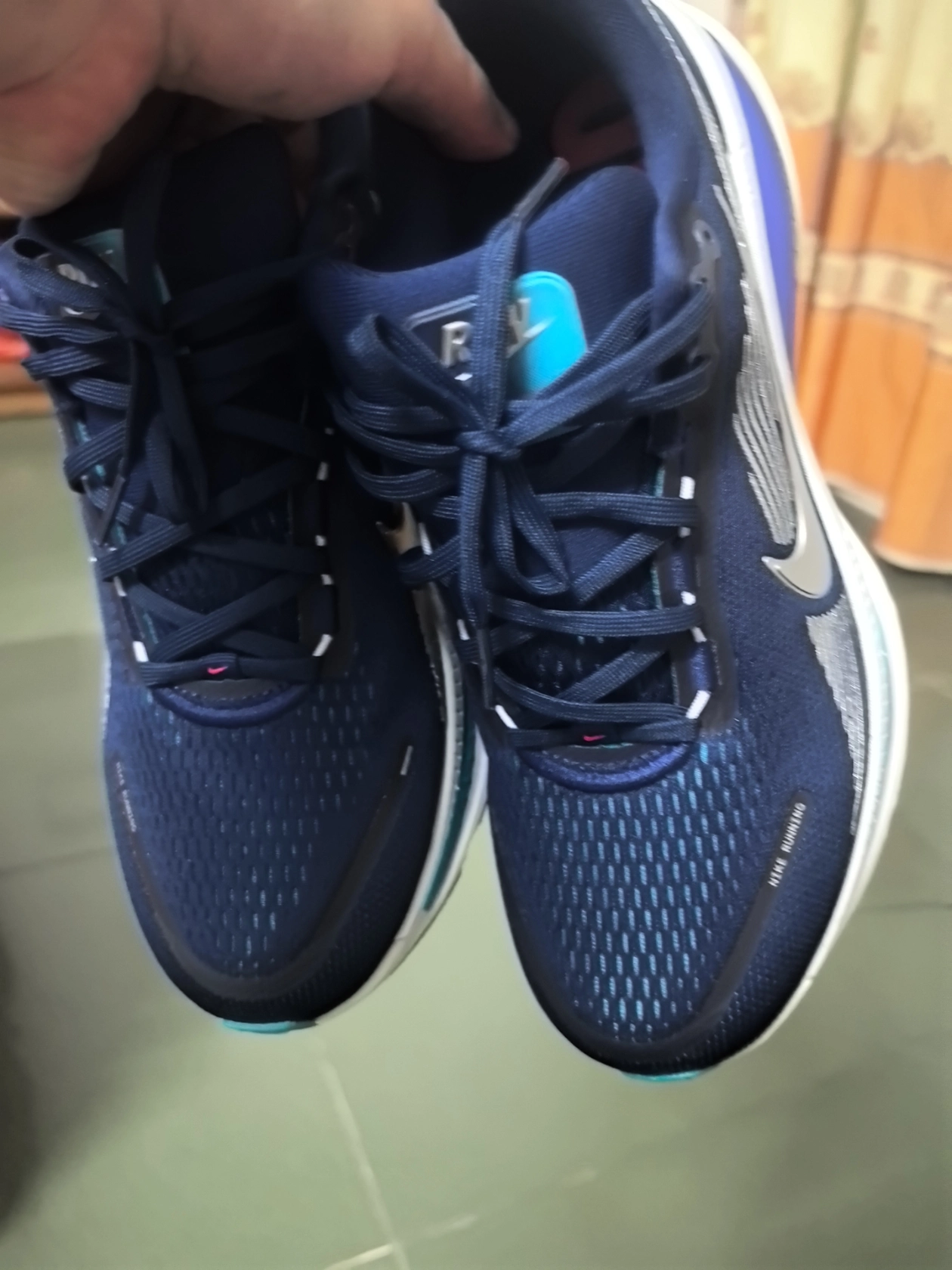 custom review-Nike Vomero 18 Slip-Resistant Abrasion-Resistant Breathable Low-Top Casual Running Shoes Men's Blue Найк Вомеро 18 Противоскользящий Устойчивый к Износу Дышащий Низкий Топ Повседневные Беговые Кроссовки Мужские Синие