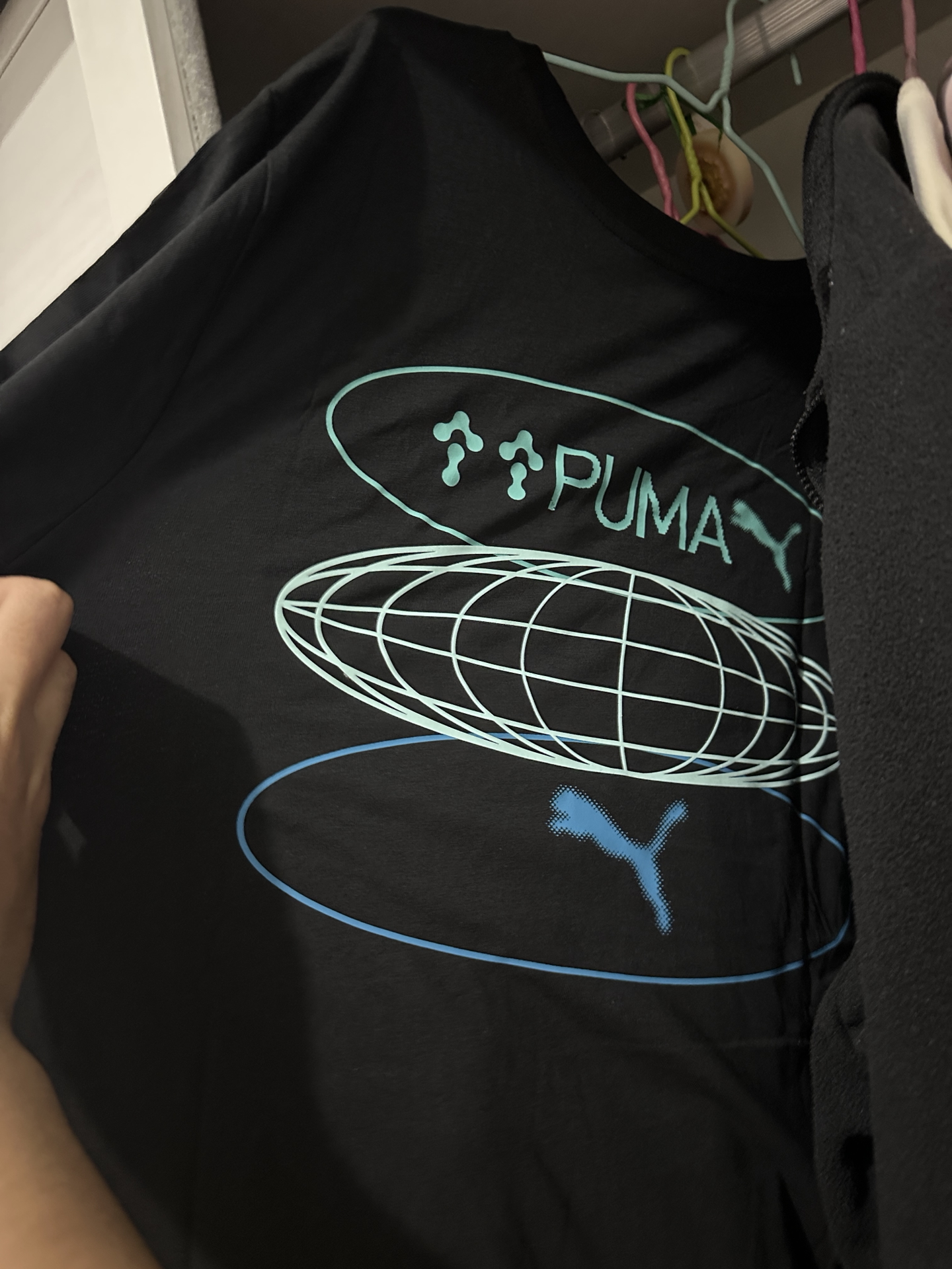 custom review-PUMA GRAPHICS 3 Circles Tee T-Shirt Мужская Черная