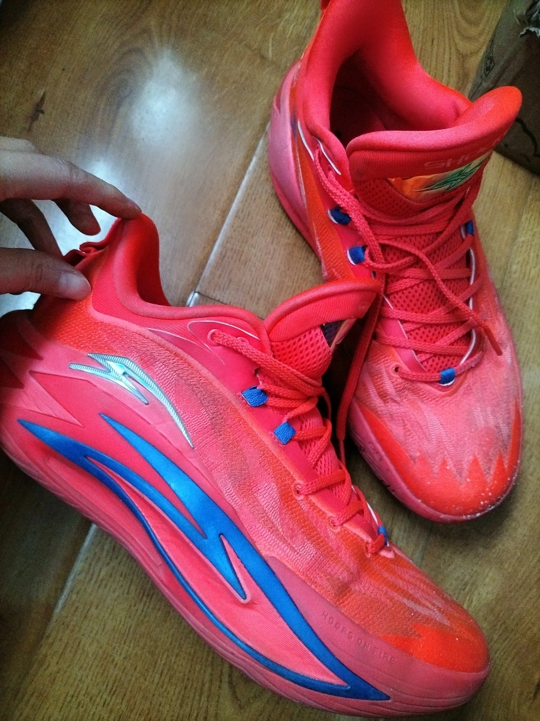 custom review-Anta Shock Wave 7 Амортизация Противоскользящий Устойчивый к истиранию Анти-Твист Низкий Топ