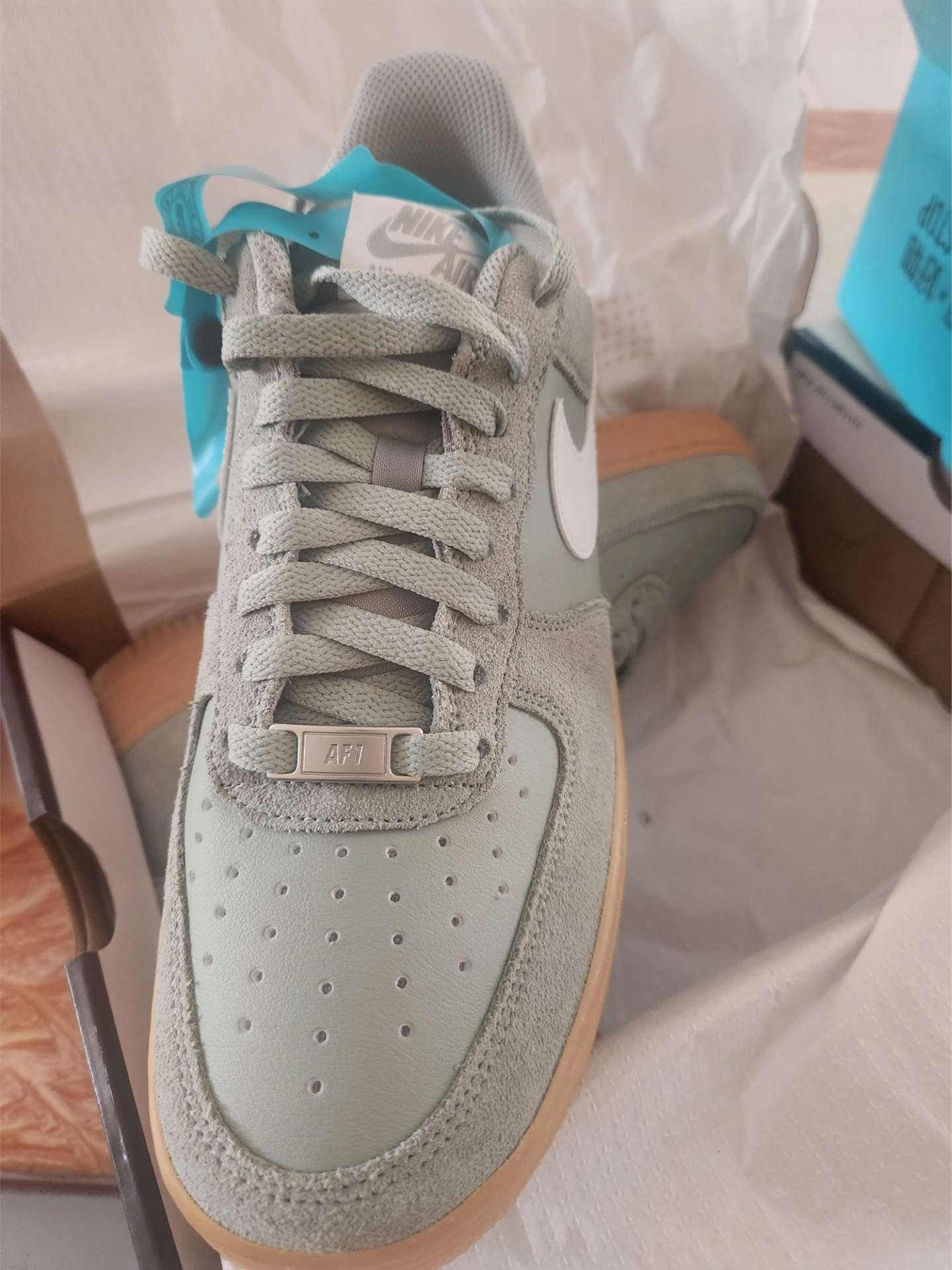 custom review-Nike Air FORCE 1 Slip-on Устойчивый к истиранию Низкий Топ Скейтбординг Мужской Зеленый