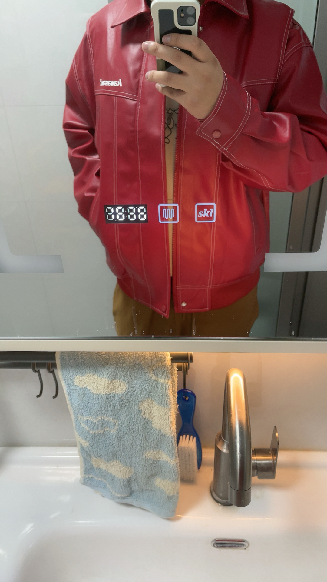 custom review-Кавасаки Унисекс Кожаные Куртки