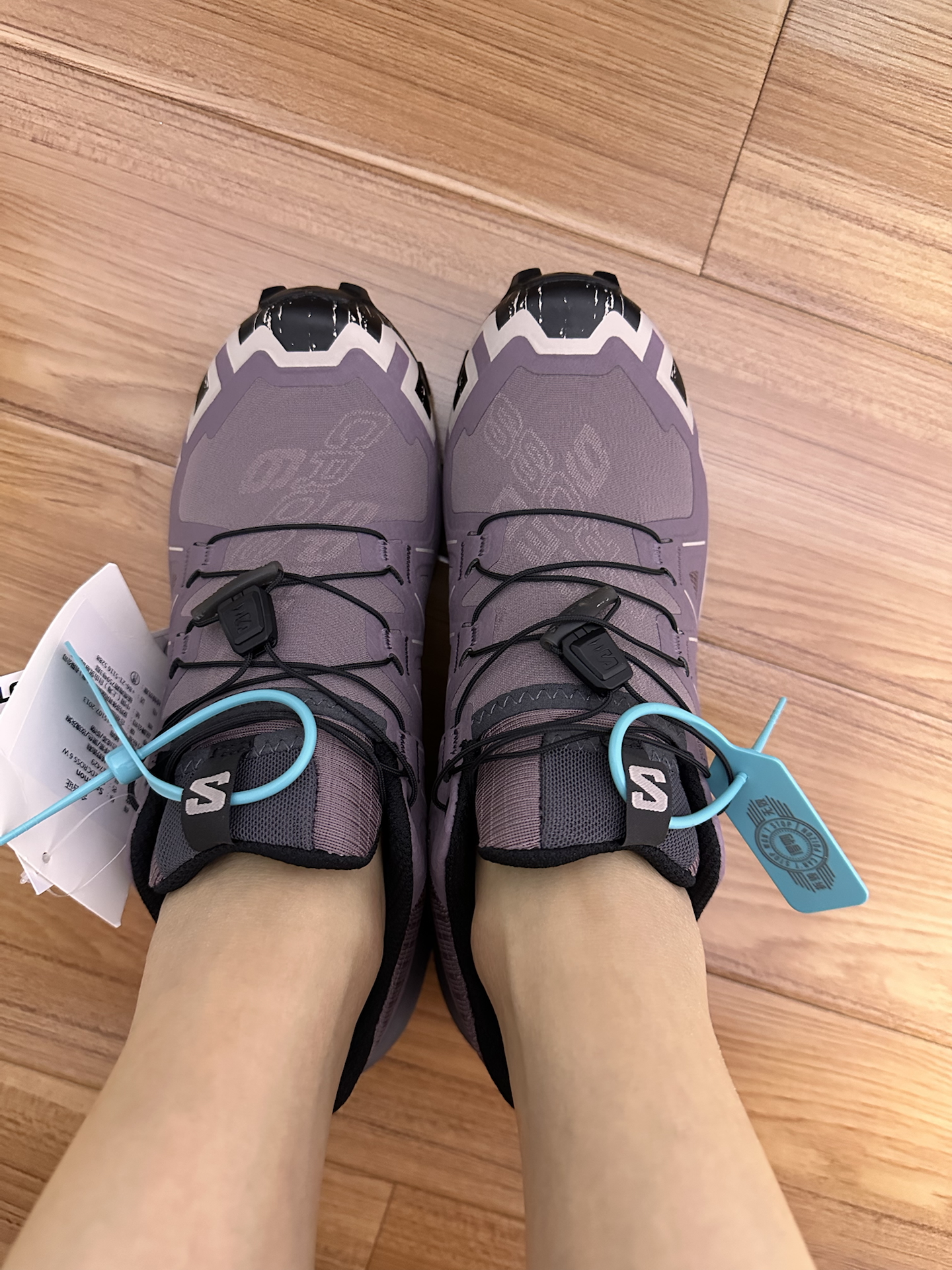 custom review-SALOMON Speedcross 6 Амортизация Поддержка Сцепление Низкий Топ Альпинистская Обувь Женская Фиолетовая Черная