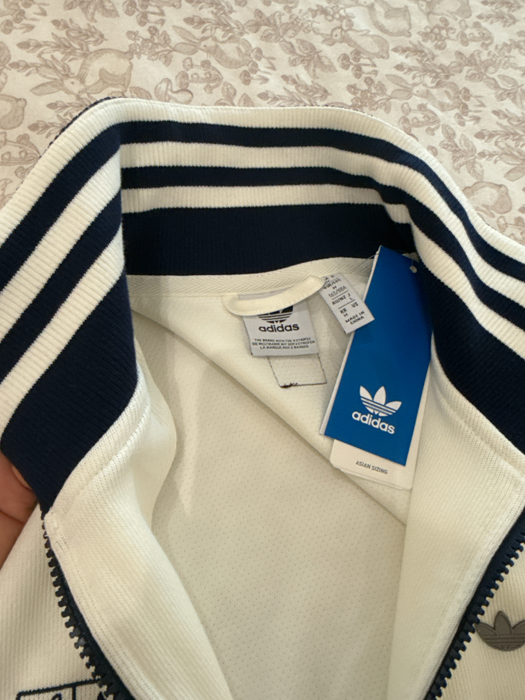 custom review-Adidas Originals RETROTRACK Топ Sporty Клуб Куртки Пальто Женские Нефритовый Белый