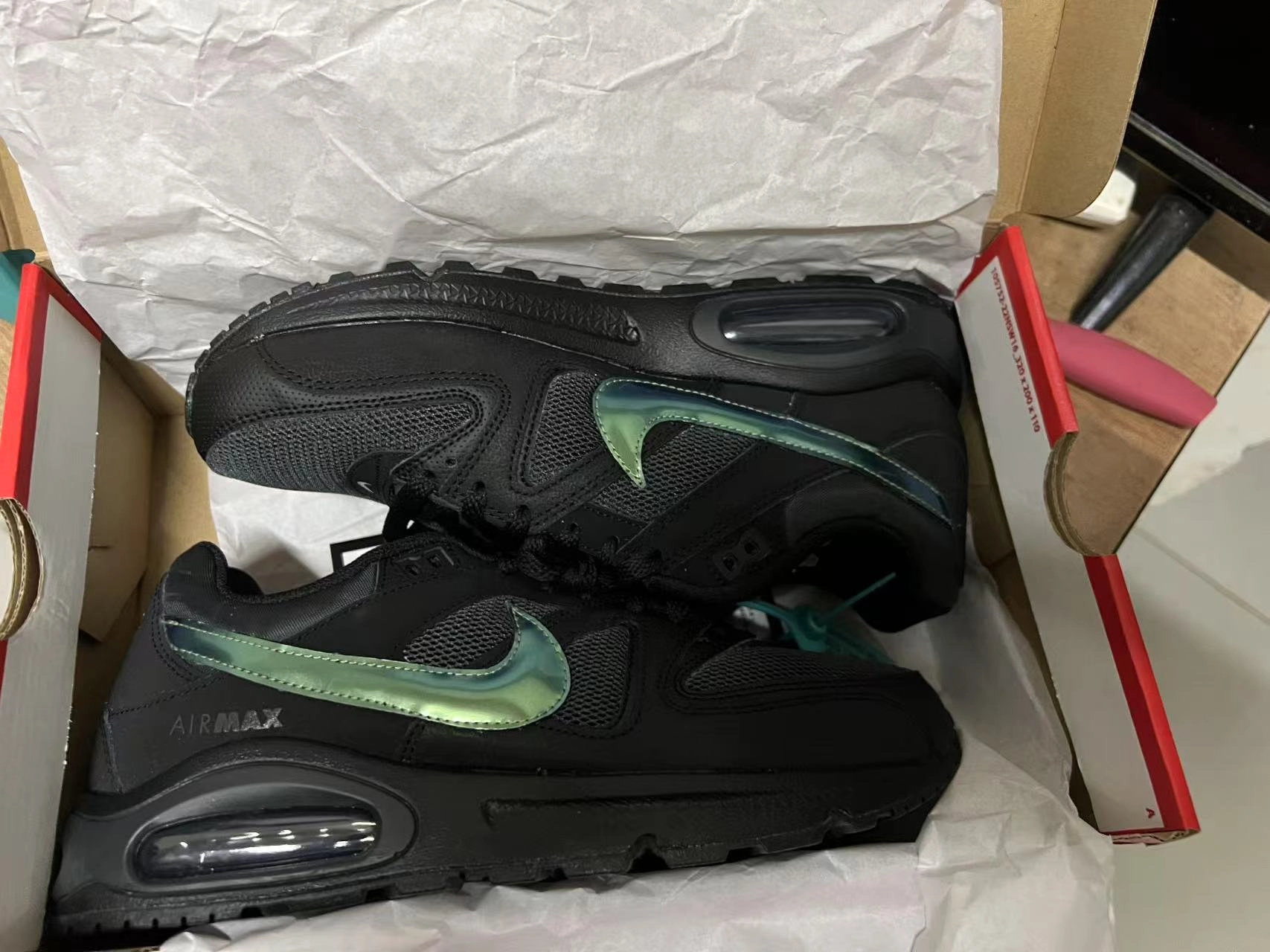 custom review-Nike Air Max Command Устойчивый к истиранию Низкий Топ Casual Мужской