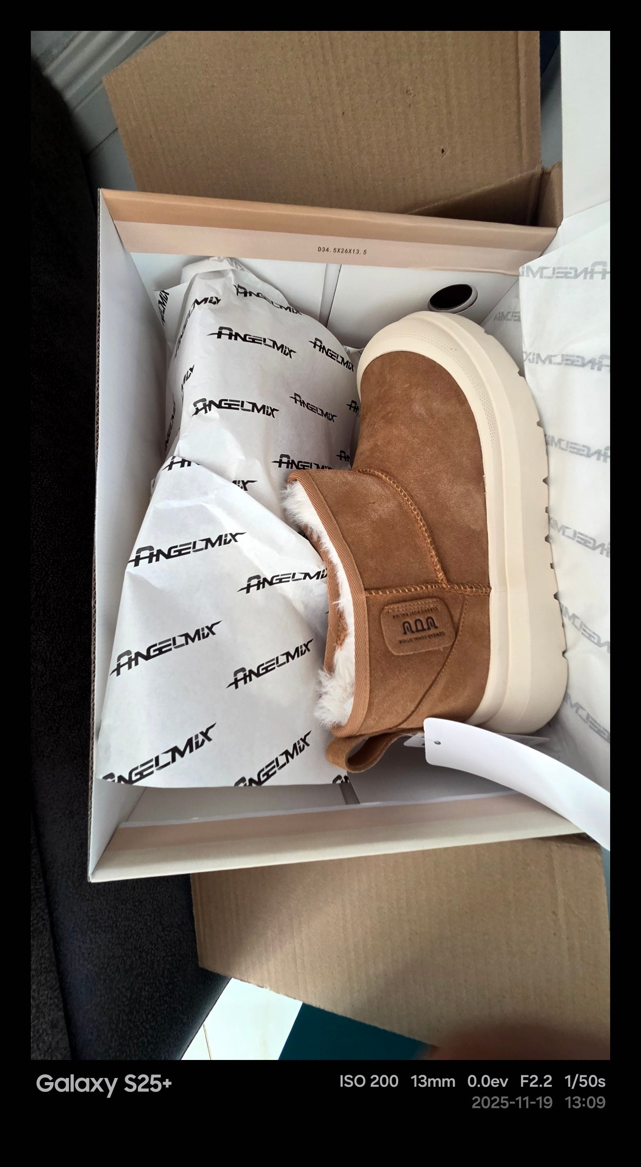 custom review-CAMEL Snowfall Устойчивый к истиранию Короткий сноубутс Мужской