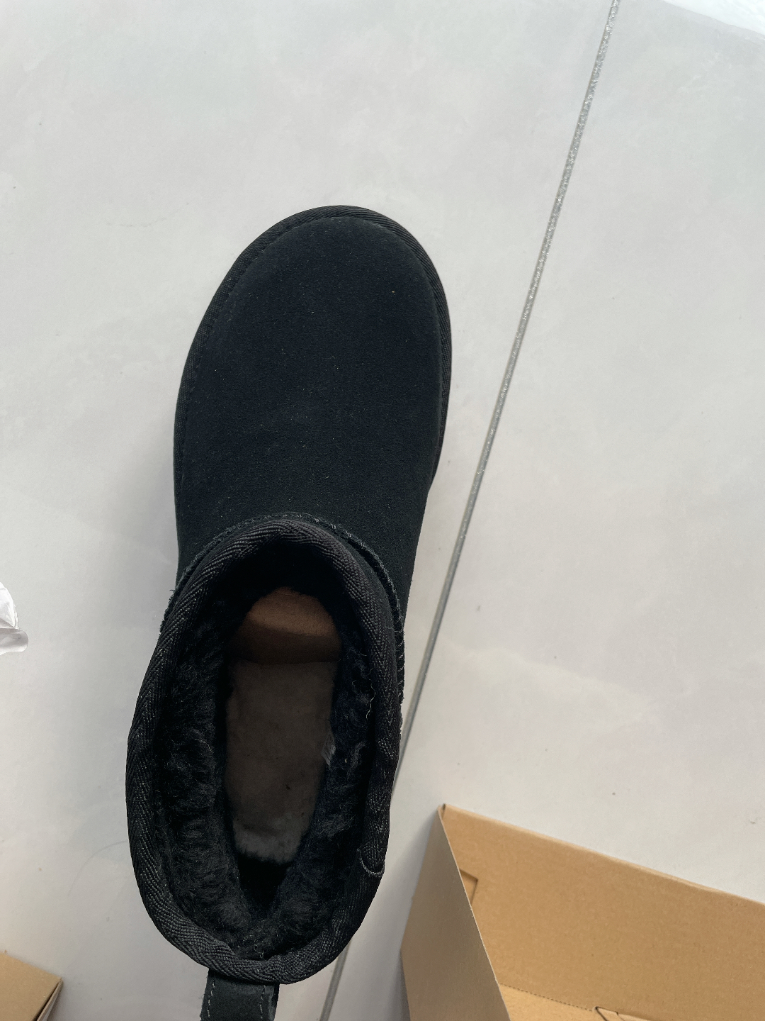 custom review-UGG Короткие Снежные Ботинки Женские Черные