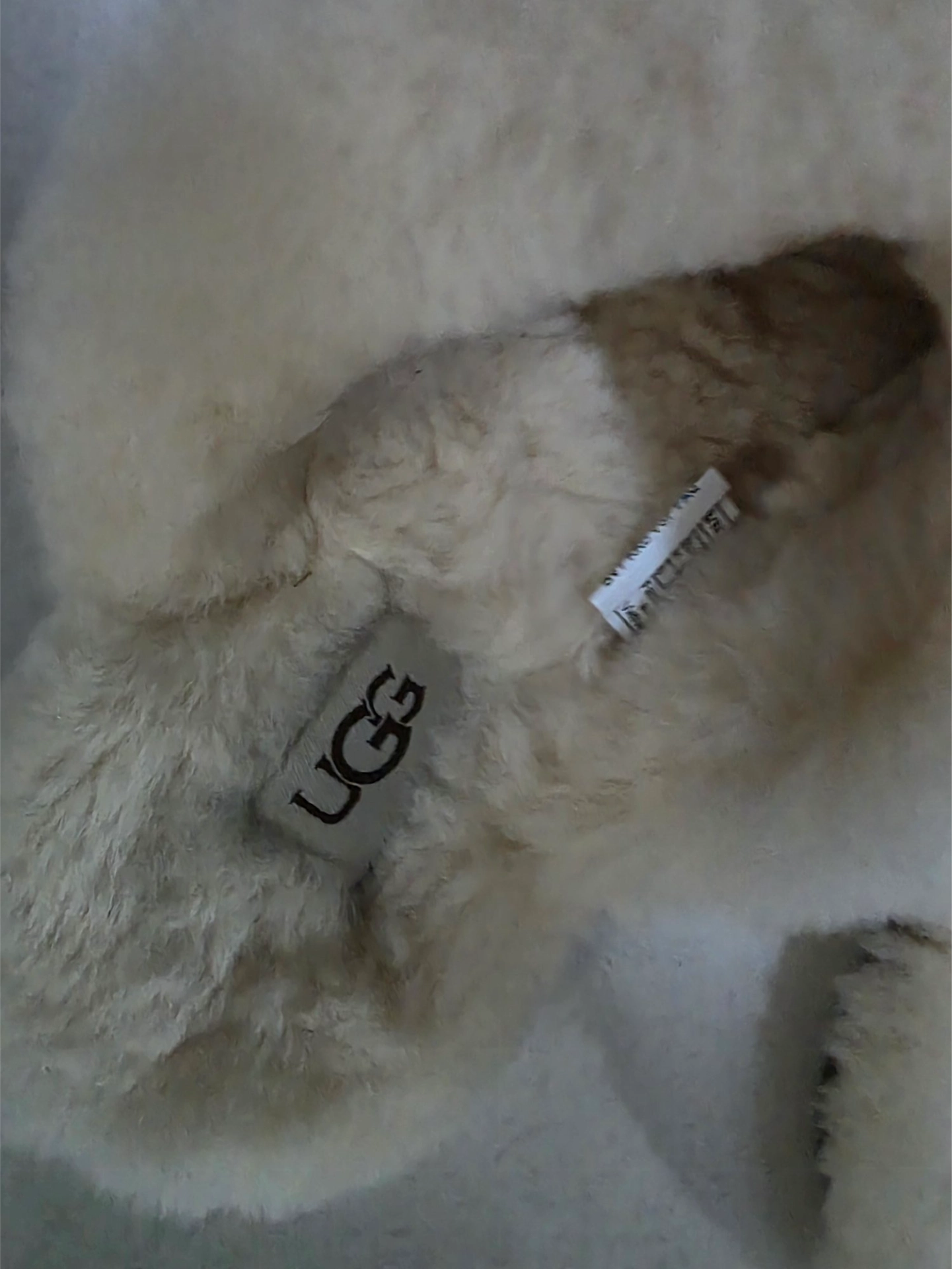 custom review-UGG Модные мюли с флисовой подкладкой без специальных функций домашние тапочки женские коричневые