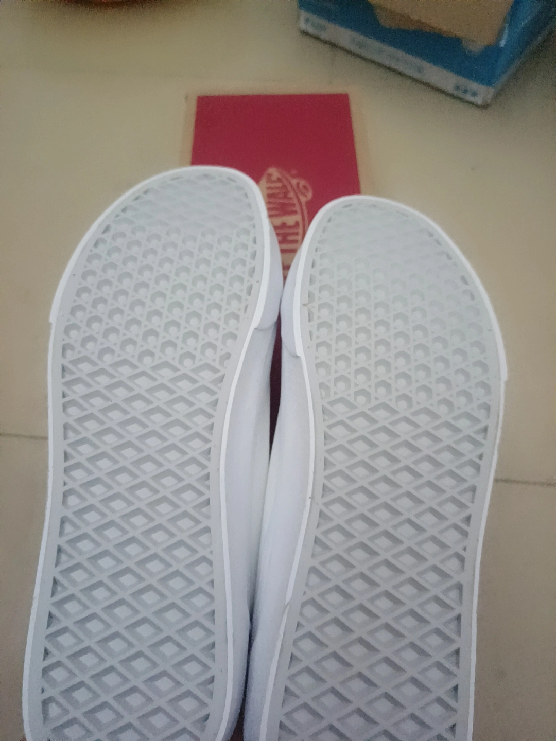 custom review-VANS Slip On Классические Износостойкие и Легкие Низкие Кеды Унисекс Белые