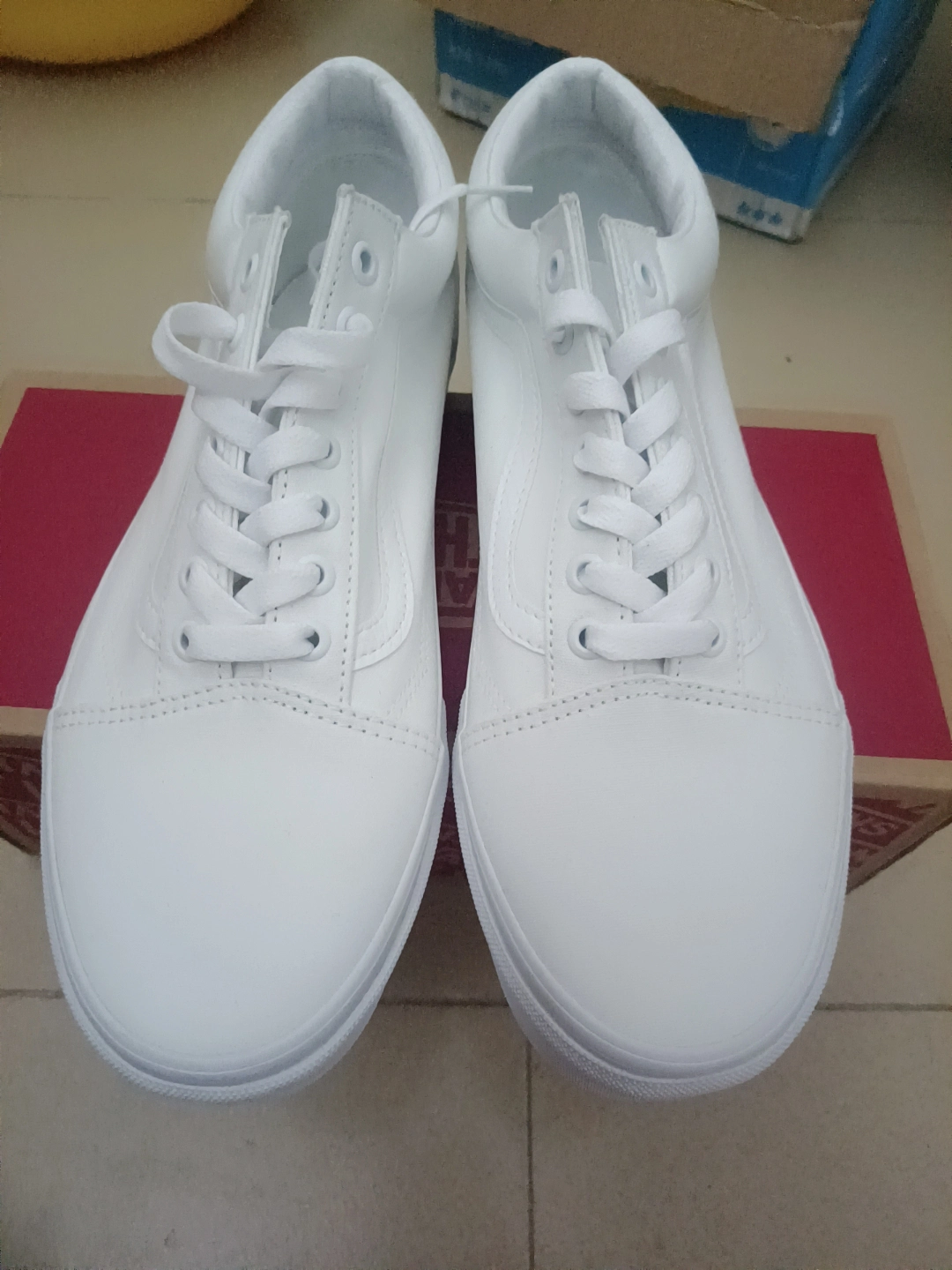 custom review-VANS Slip On Классические Износостойкие и Легкие Низкие Кеды Унисекс Белые