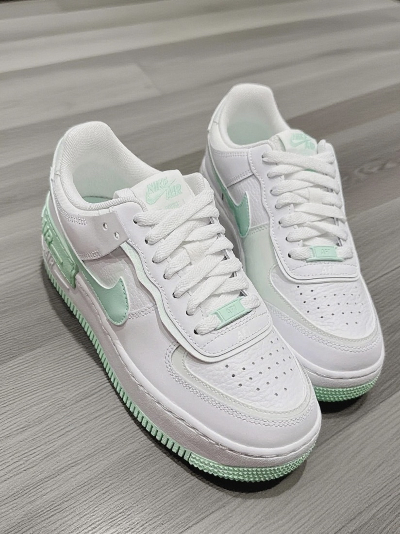 nike空军一号薄荷绿配色太清新啦
