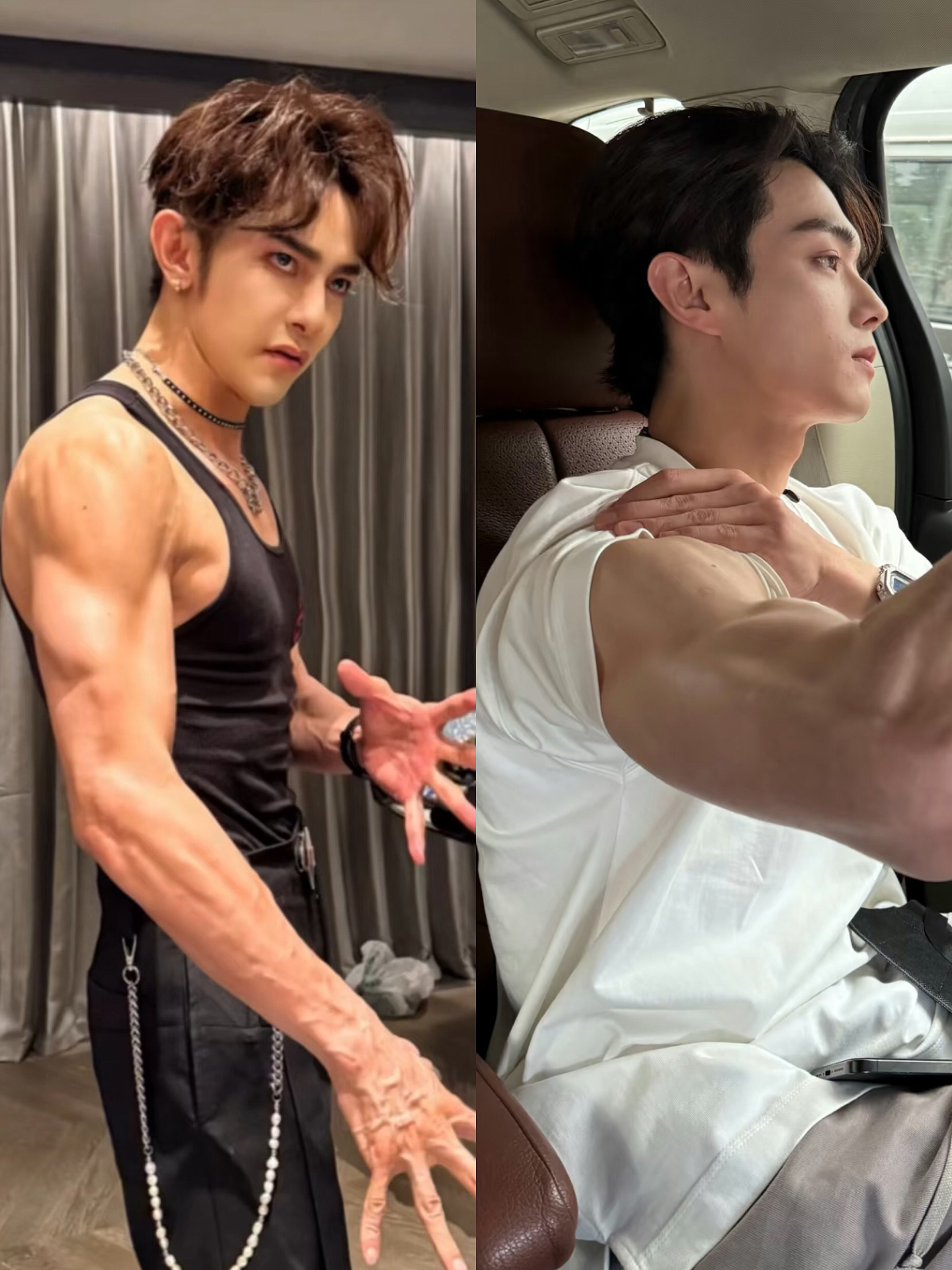 男明星们都很自律诶,平时少不了身材管理👍
陆思恒这帅哥,也是越来