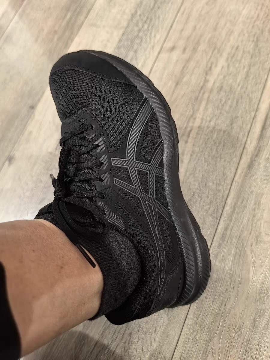 custom review-Asics Гель Contend 8 Удобный устойчивый к истиранию дышащий низкий верх повседневная городская обувь для бега мужская