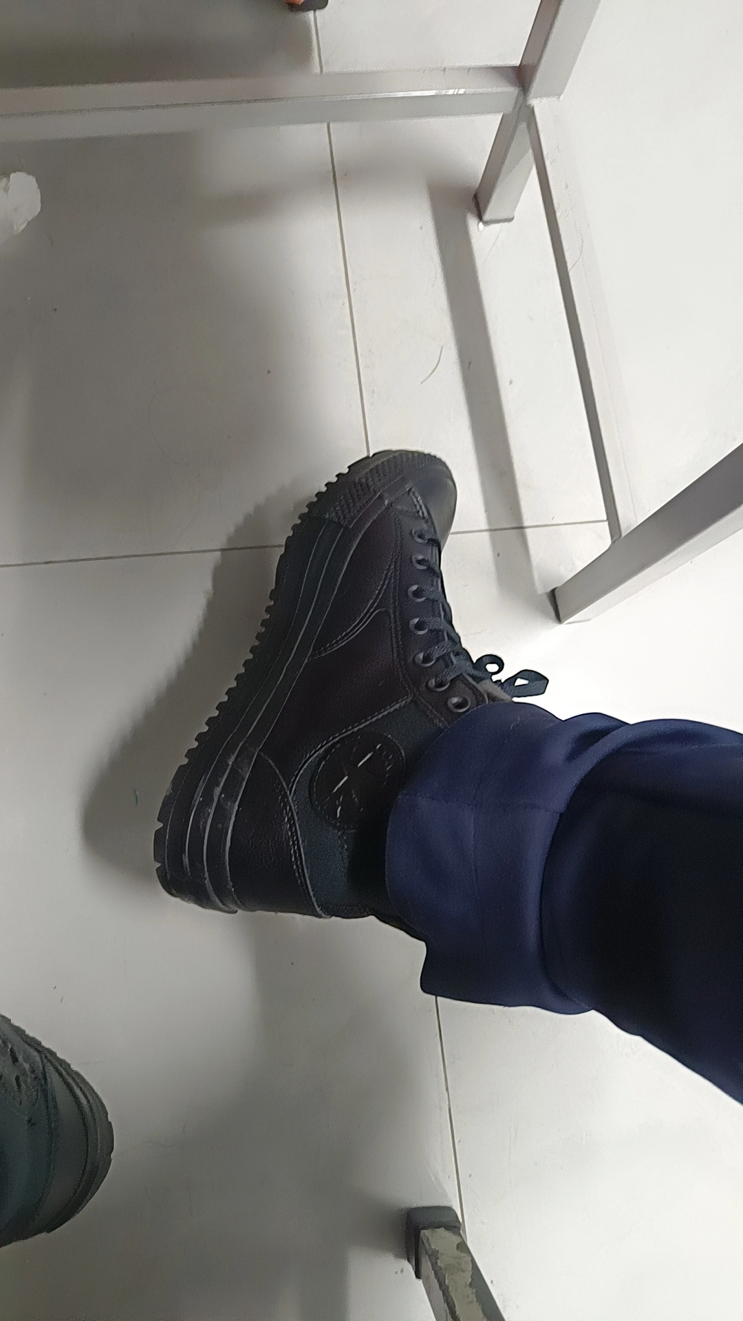 custom review-Converse Chuck Taylor All Star Malden Slip-Resistant Abrasion-Resistant MID Топ Скейтборд Кроссовки Мужские Черные