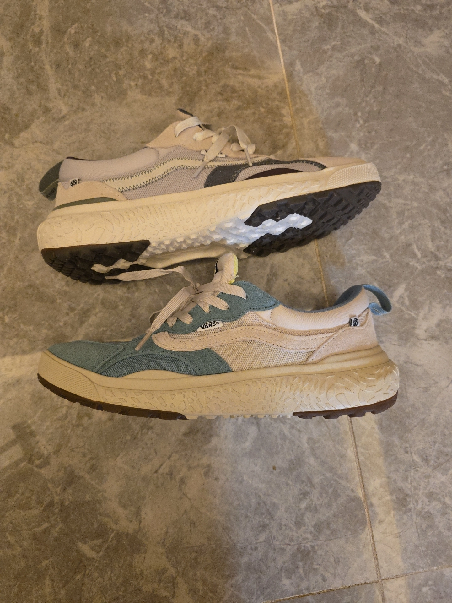 custom review-Vans MTE ULTRARANGE NEO VR3 Устойчивые к истиранию низкие кроссовки для скейтбординга унисекс белые зеленые