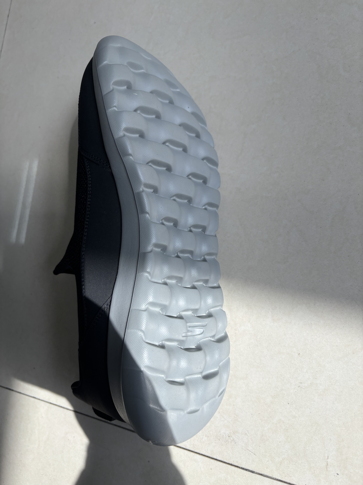 custom review-Skechers GO WALK Max Дышащая Поддержка Низкий Верх Ходьба Кроссовки Мужские Черные Серые