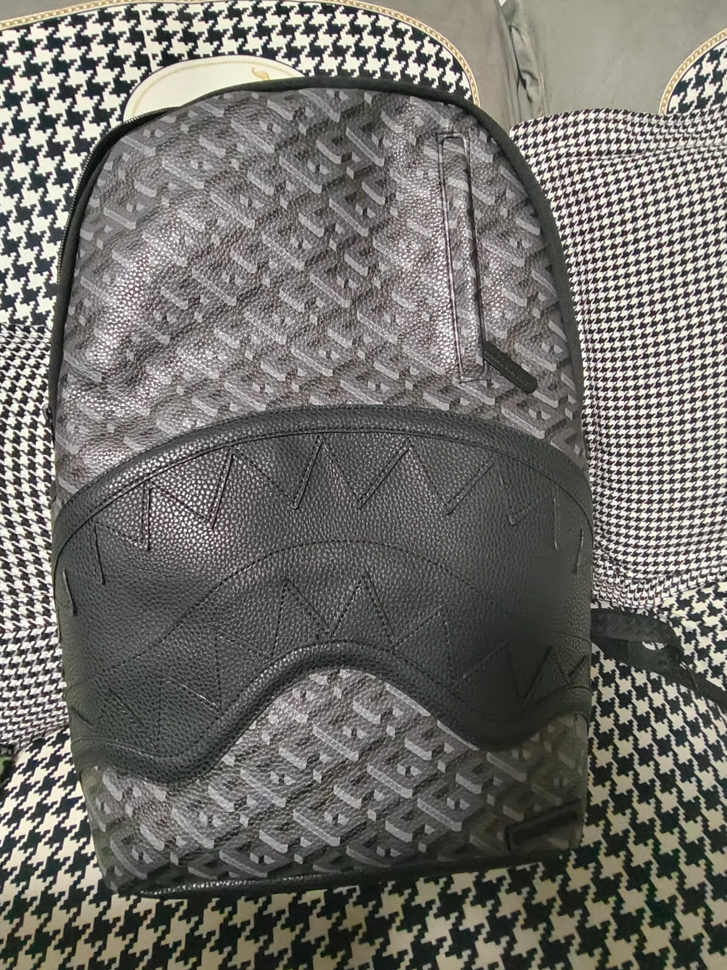 custom review-SPRAYGROUND Рюкзак из ПВХ Унисекс Черный