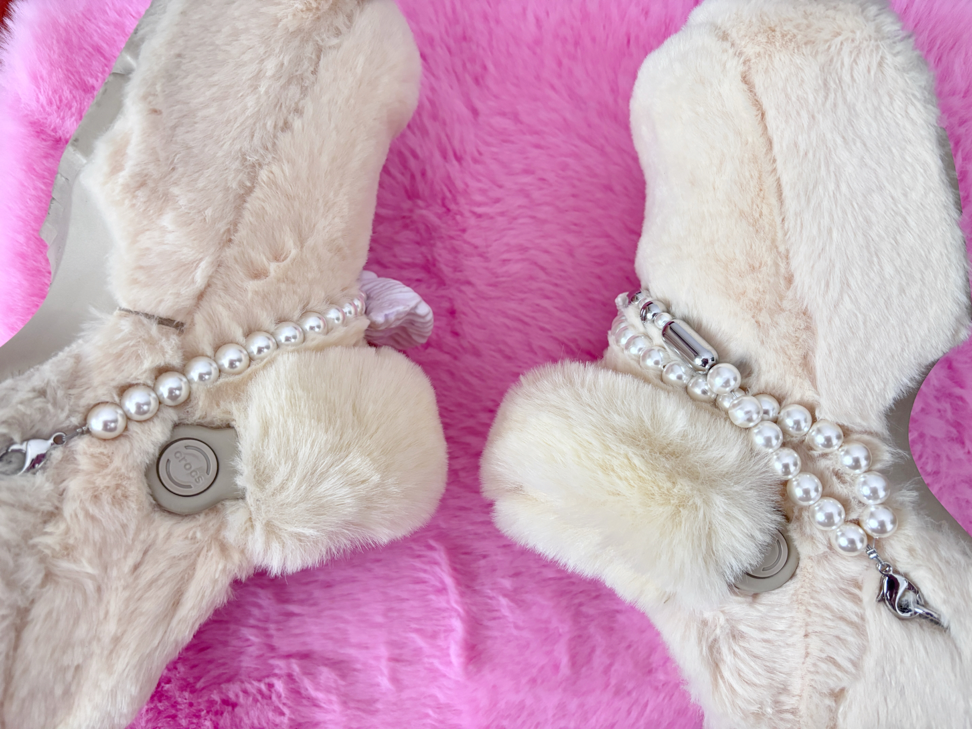 custom review-Lost In Echo x Crocs Pearl с флисовой подкладкой мюли домашние тапочки женские тауповый