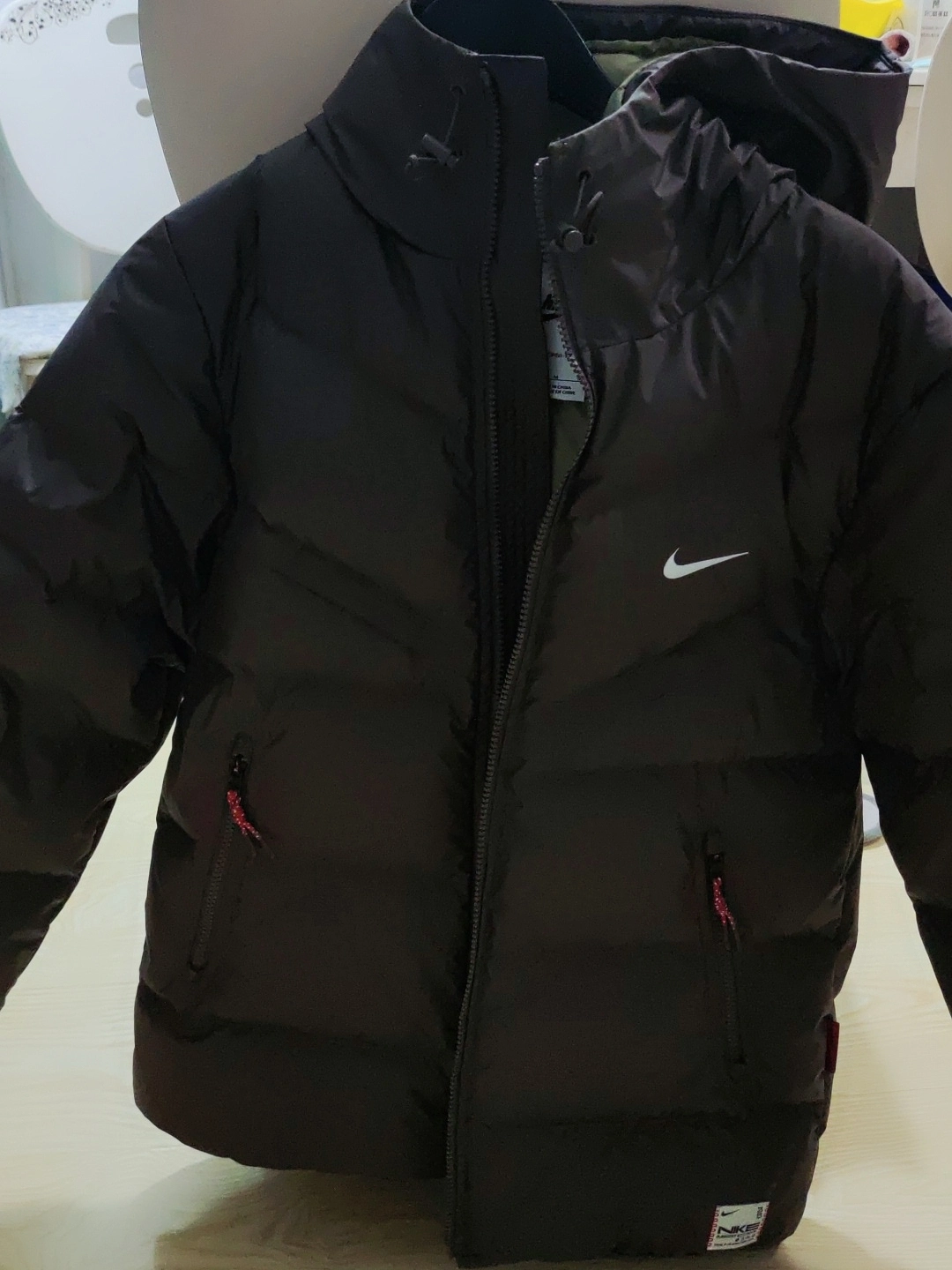 custom review-Nike Storm Fit Down Jacket Men's Iron Gray