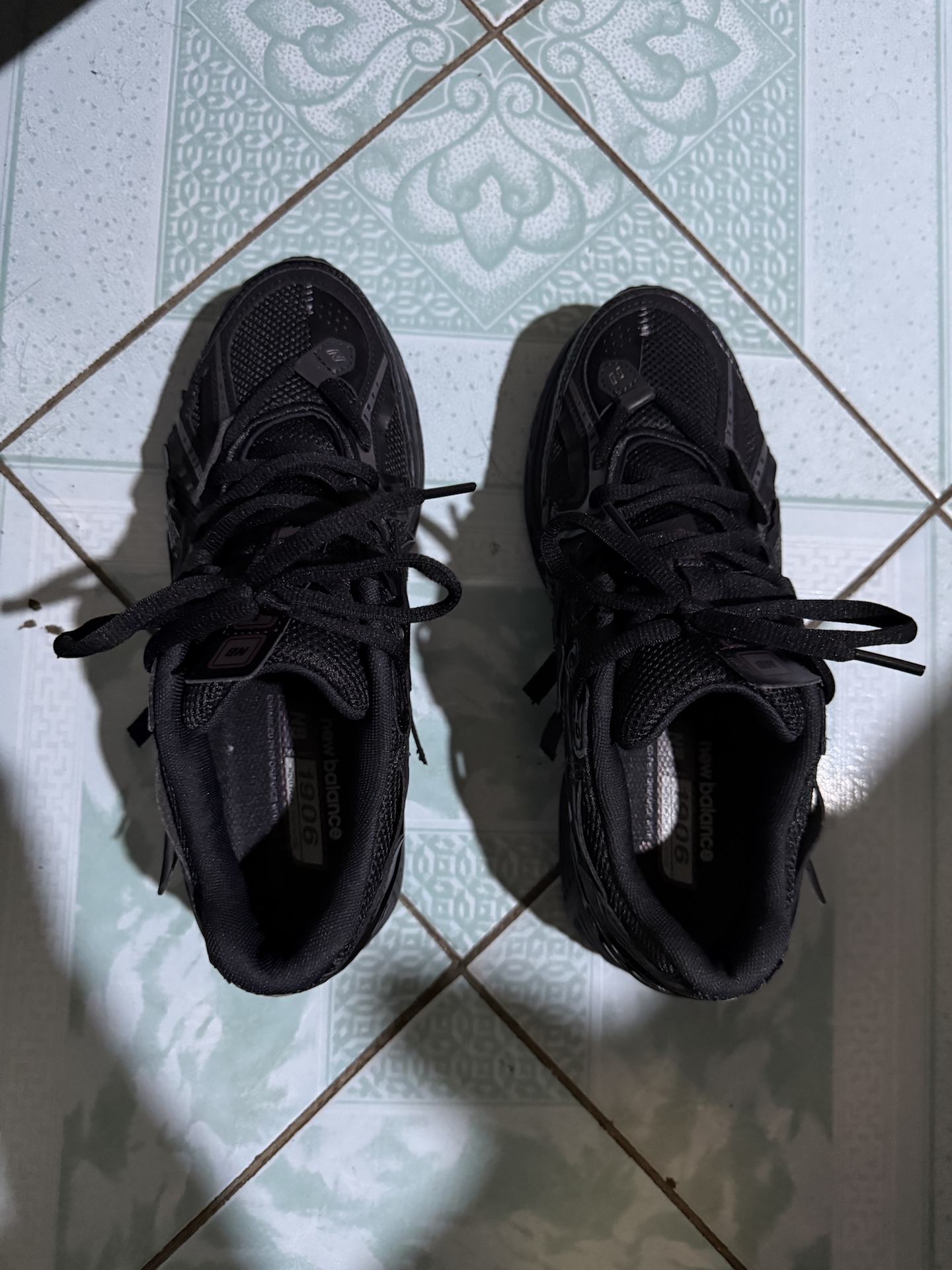 custom review-New Balance 1906A Амортизация Низкий Топ Беговые Кроссовки Унисекс Черный