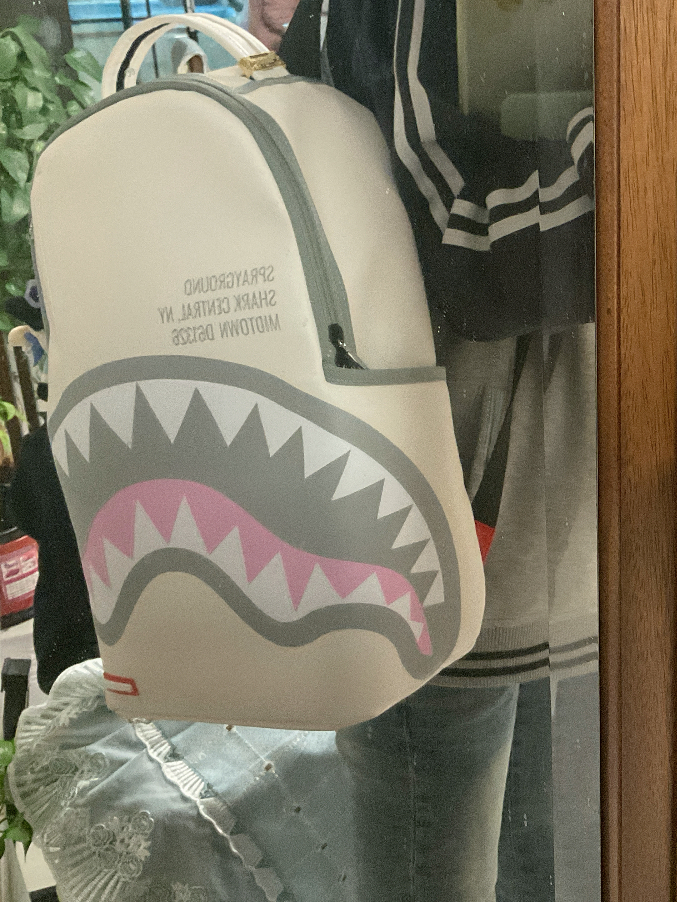 custom review-SPRAYGROUND ПВХ Рюкзак Стандартный Унисекс Экрю