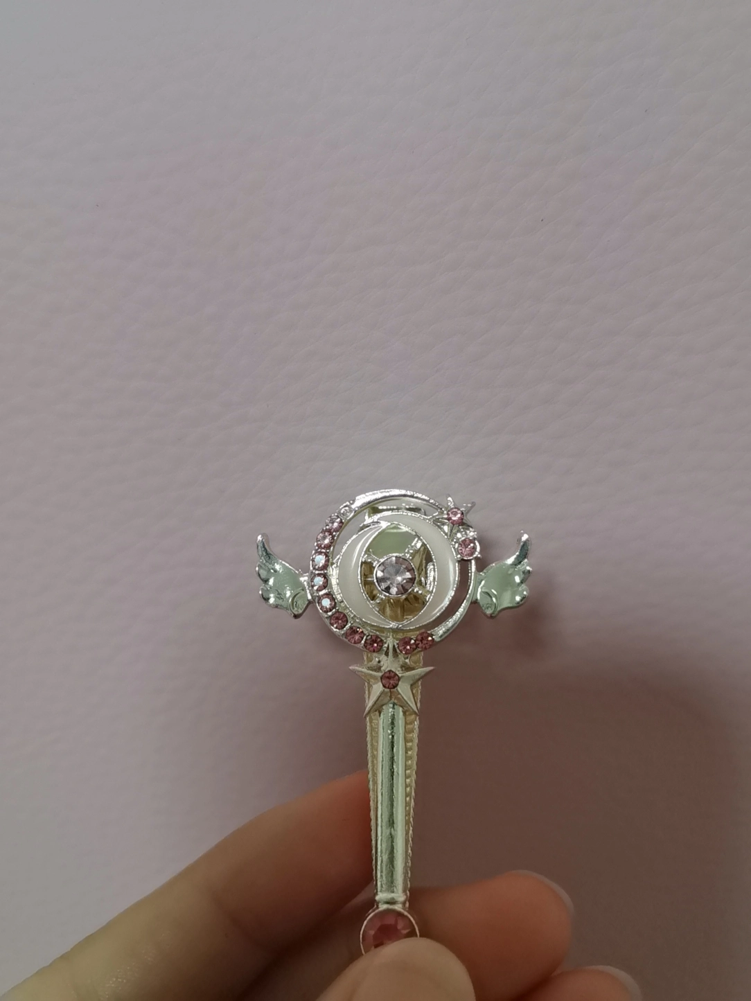 custom review-RUHUAMENG Сладкий Ромб Передняя часть Заколка-невидимка Женская