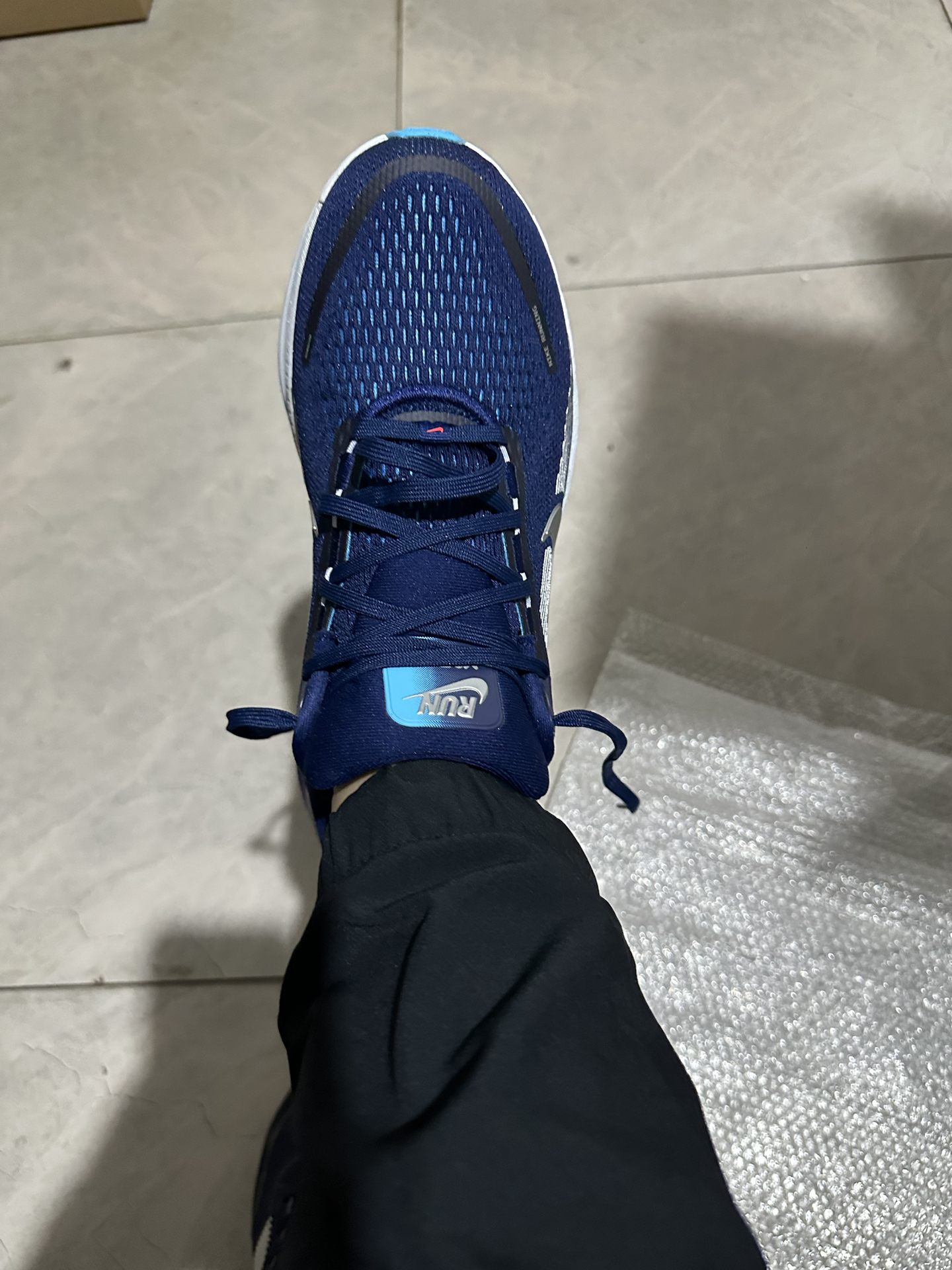 custom review-Nike Vomero 18 Slip-Resistant Abrasion-Resistant Breathable Low-Top Casual Running Shoes Men's Blue Найк Вомеро 18 Противоскользящий Устойчивый к Износу Дышащий Низкий Топ Повседневные Беговые Кроссовки Мужские Синие