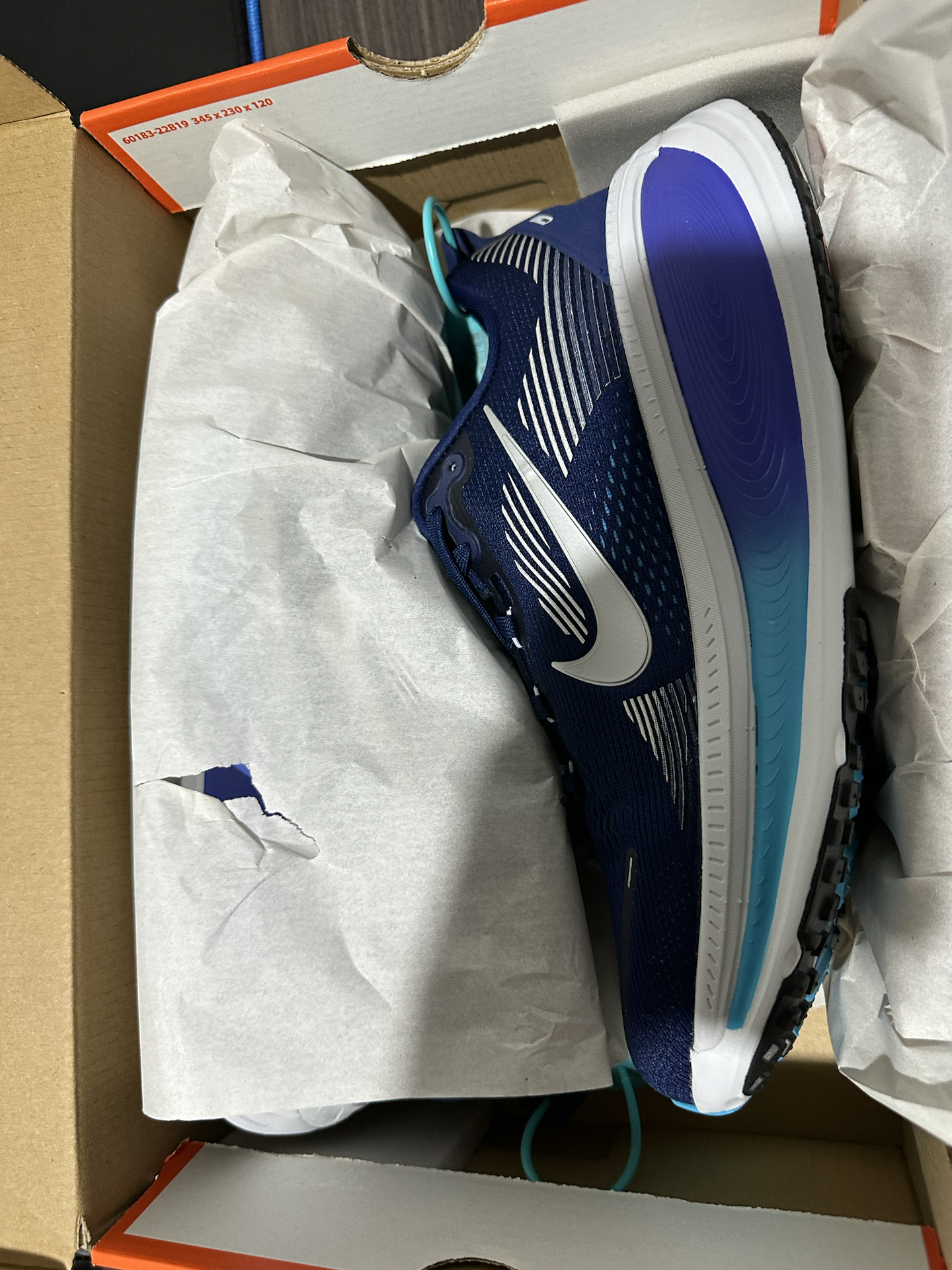 custom review-Nike Vomero 18 Slip-Resistant Abrasion-Resistant Breathable Low-Top Casual Running Shoes Men's Blue Найк Вомеро 18 Противоскользящий Устойчивый к Износу Дышащий Низкий Топ Повседневные Беговые Кроссовки Мужские Синие