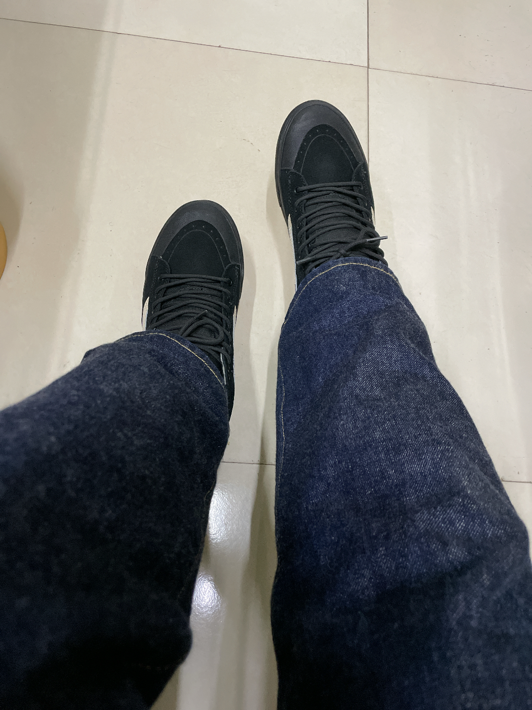 custom review-Vans MTE Sk8 HI Водонепроницаемый Устойчивый к истиранию MID Верх Альпинистская Обувь Унисекс Черный