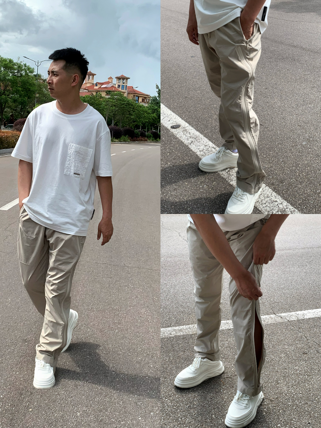 机能裤一穿 帅就完辣🤗