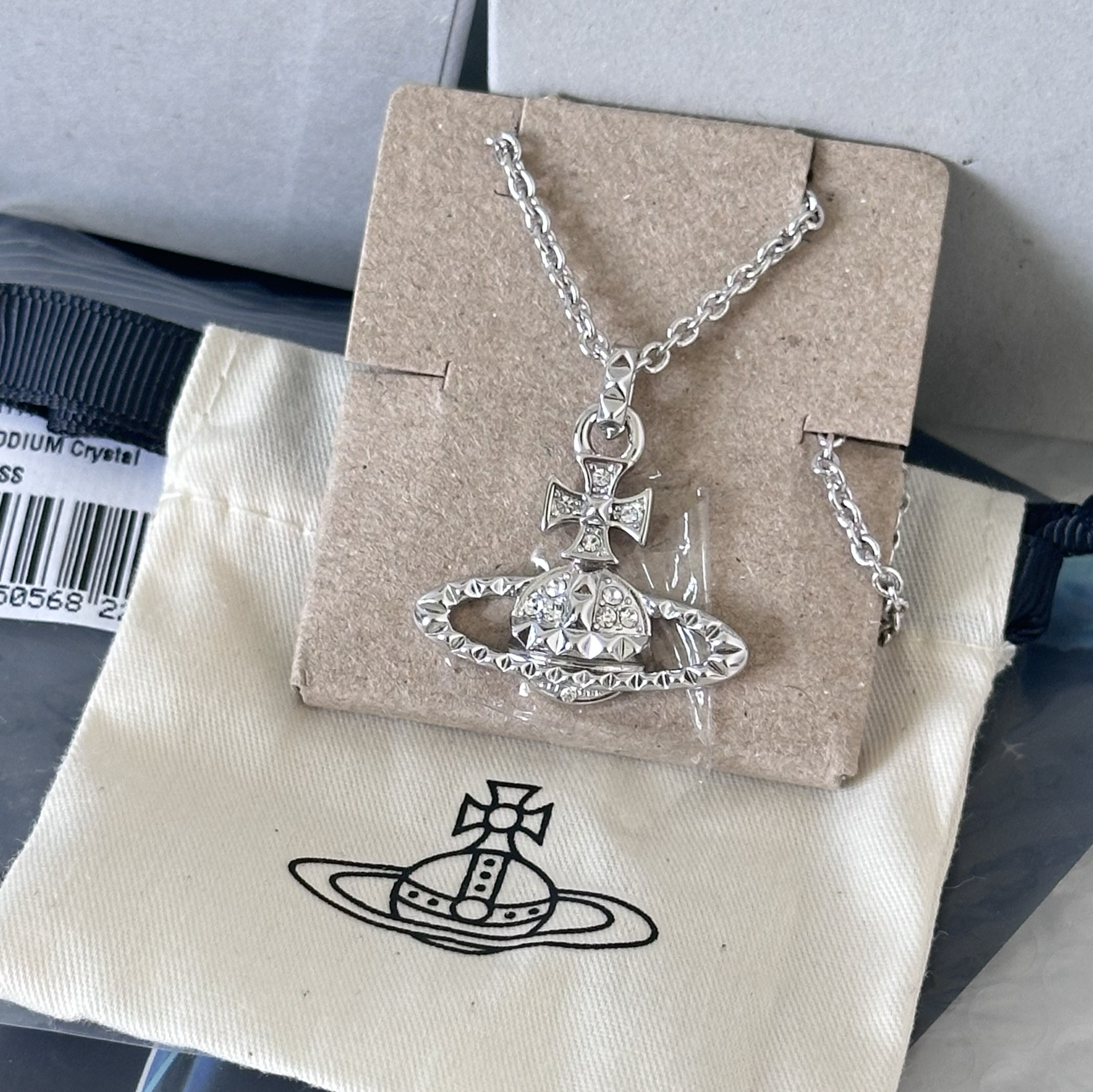 custom review-Vivienne Westwood Латунные Кристальные Ожерелья Женские Серебряные