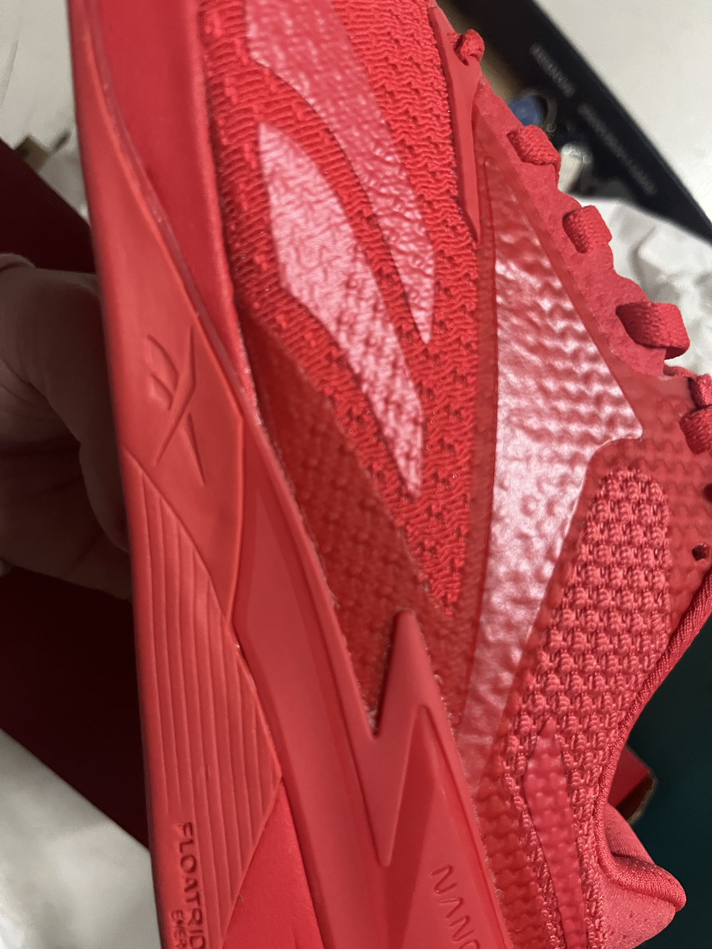 custom review-Reebok совместный бренд Nano X3 Low Топ Кроссовки для тренировок Унисекс Красный