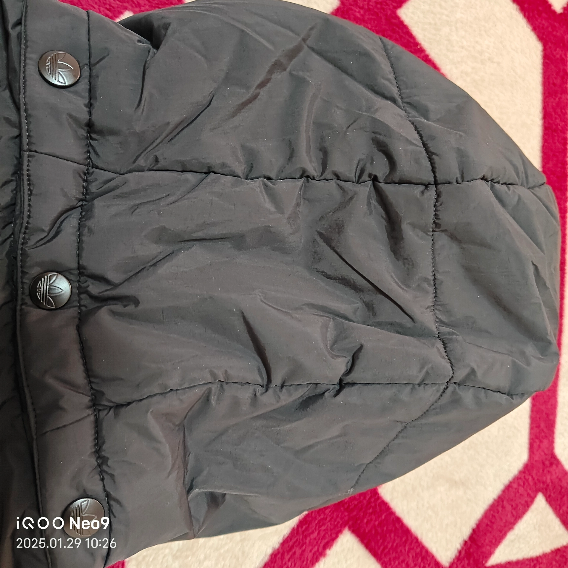 custom review-Adidas Originals DOWN REGEN Пуховик Мужской Черный