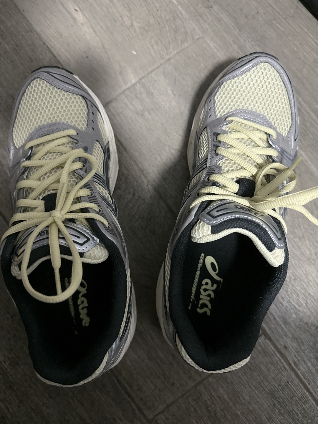 custom review-ASICS Gel Kayano 14 Амортизация Устойчивость к истиранию Дышащие Низкие Кроссовки для бега Унисекс Серый Белый